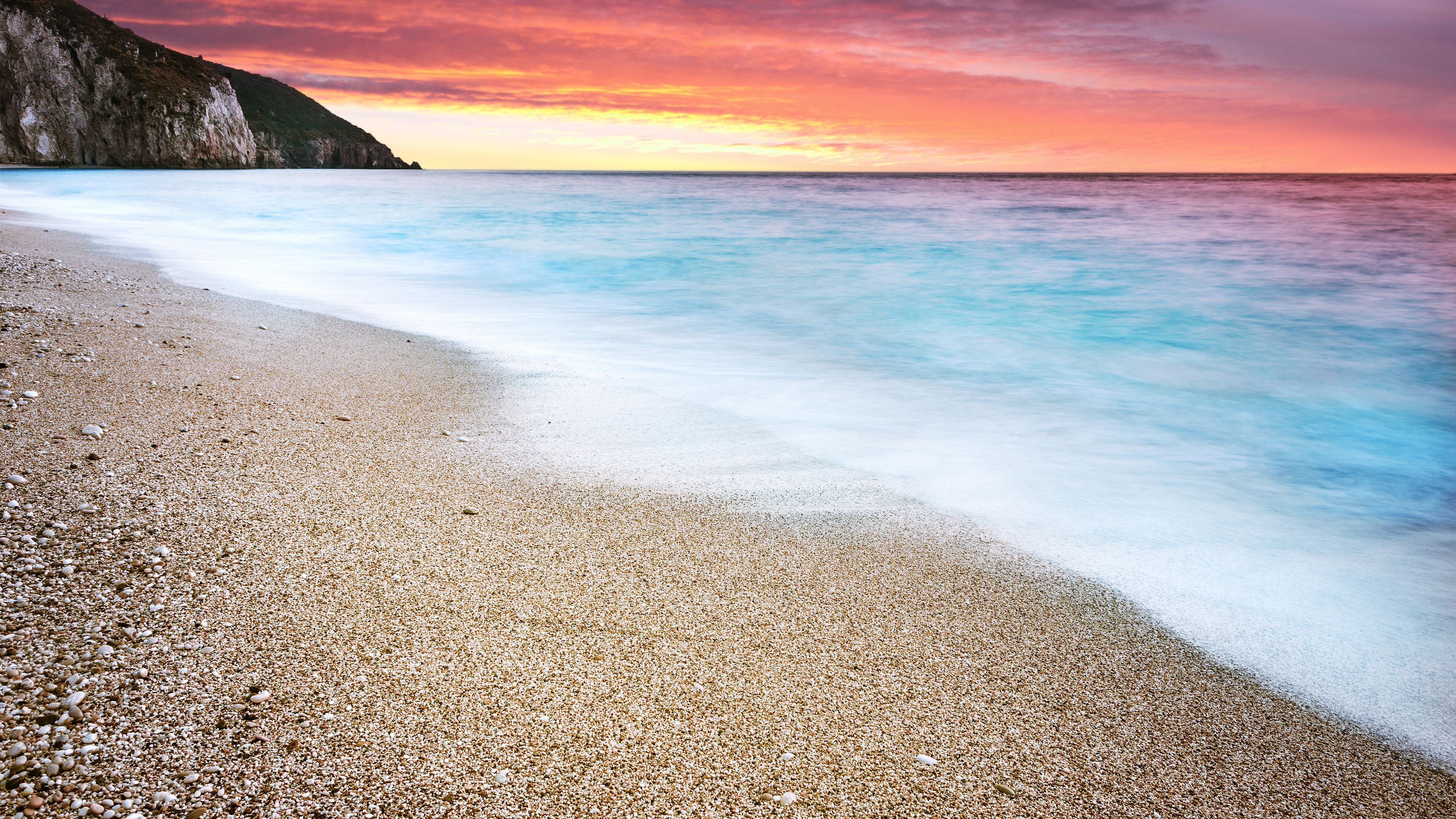 Beach Sunset HD Desktop Wallpapers - 4k, HD Beach Sunset Desktop ...