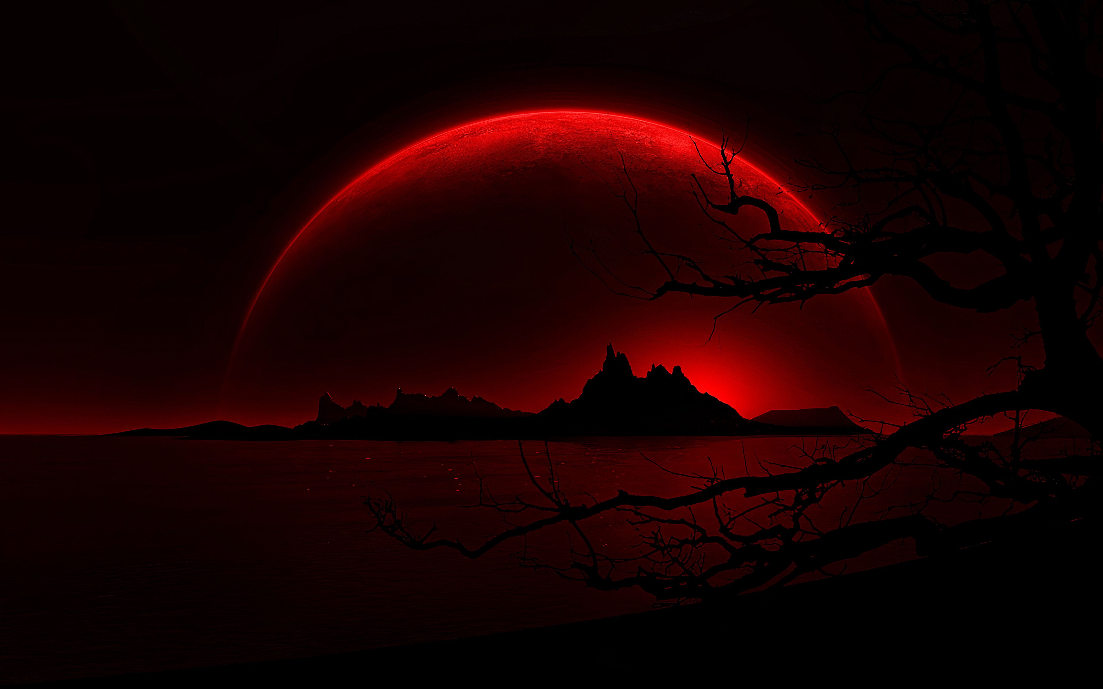 Red Landscape Wallpapers - 4k, HD Red Landscape Backgrounds on WallpaperBat