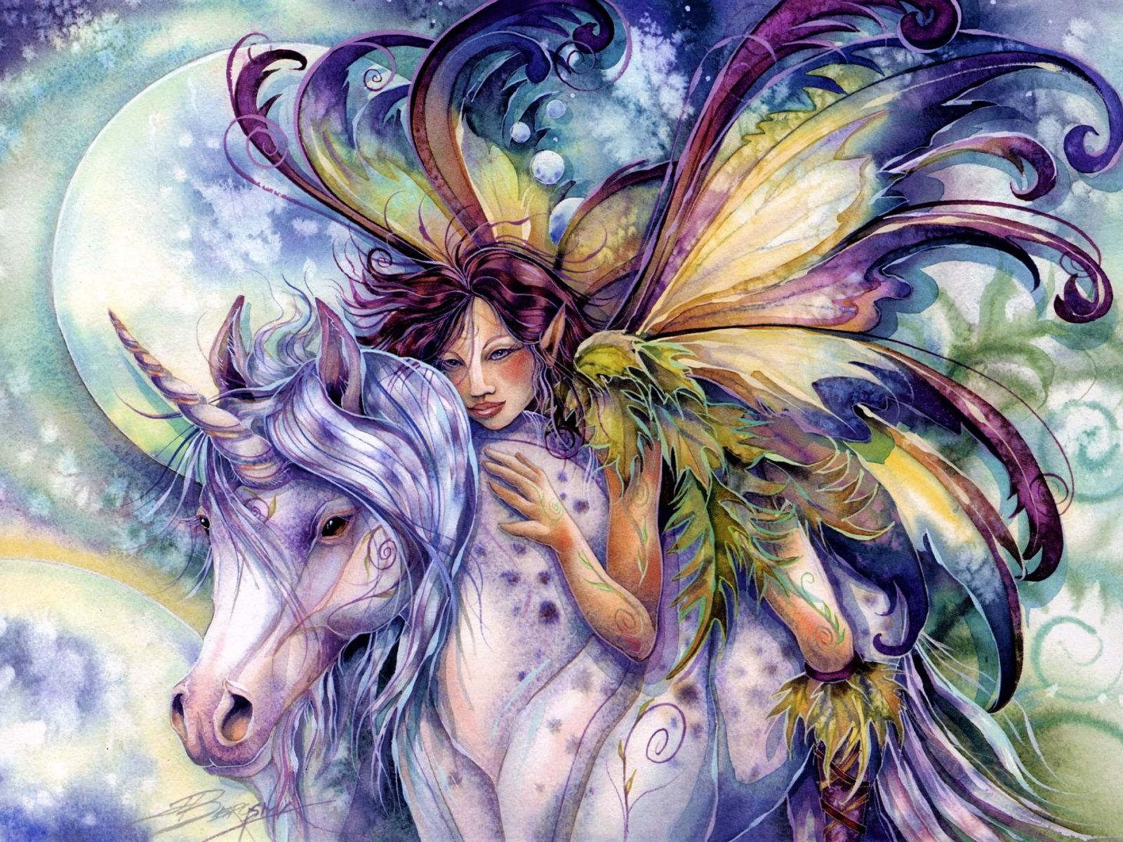 Unicorns and Fairies Wallpapers - 4k, HD Unicorns and Fairies ...