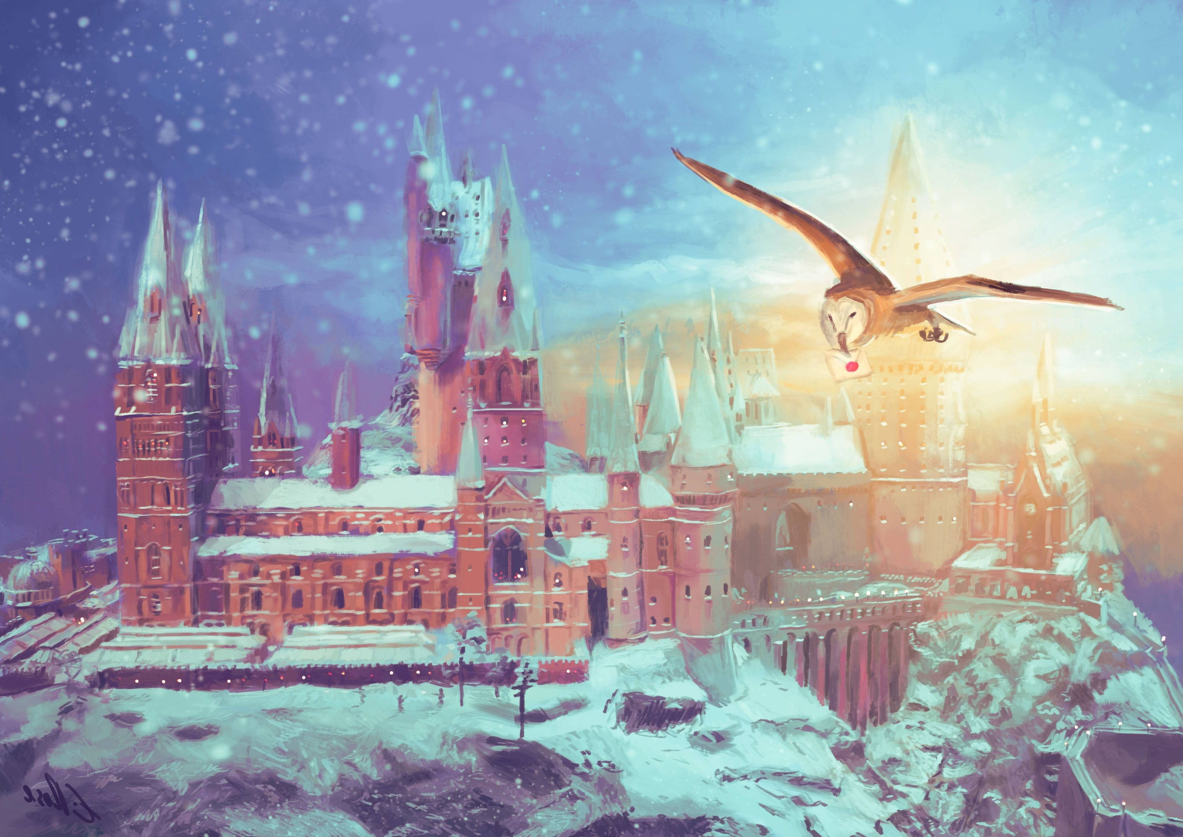 Harry Potter Winter Desktop Wallpapers - 4k, HD Harry Potter Winter ...