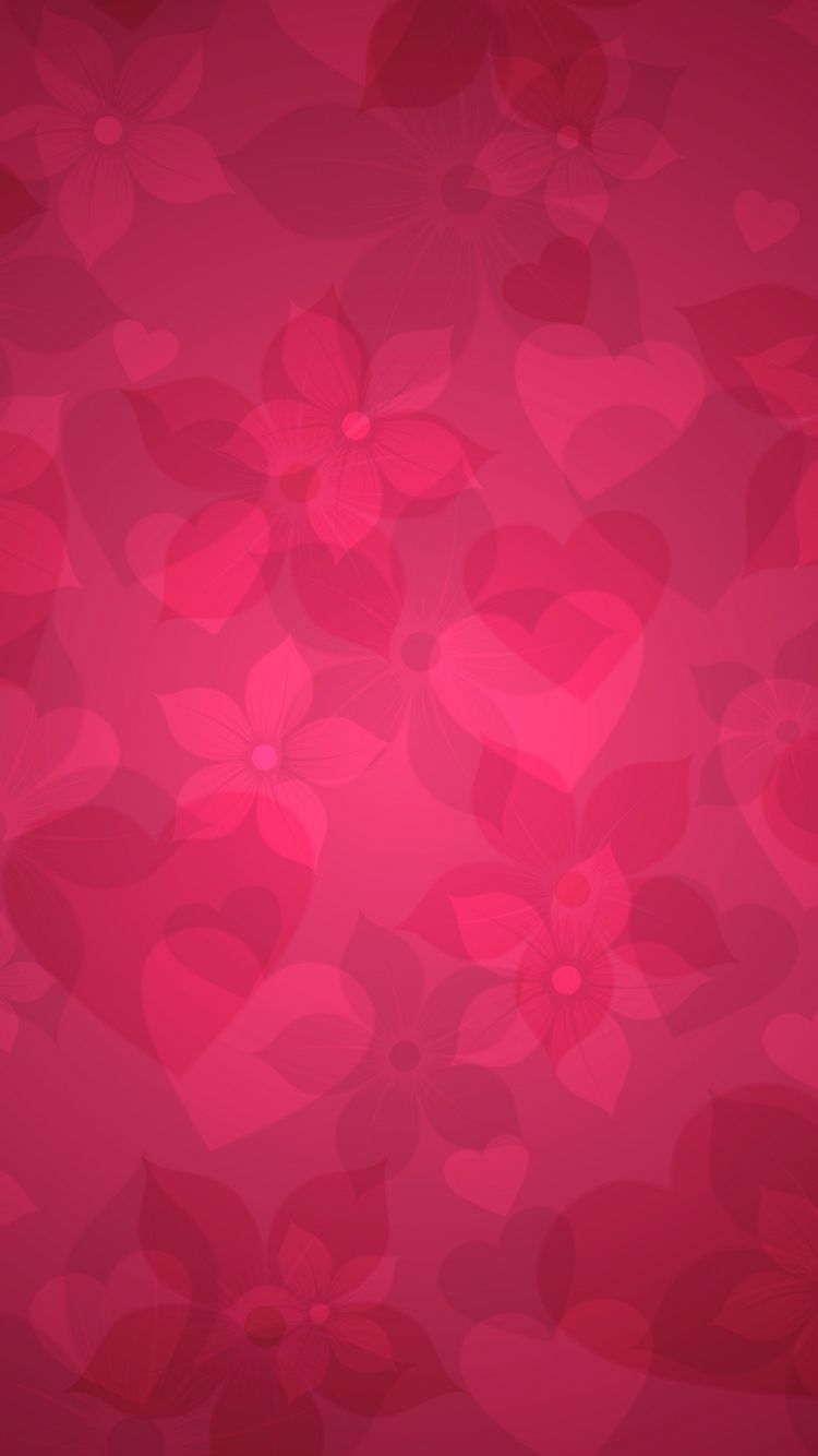 Pink Hearts and Flowers Wallpapers - 4k, HD Pink Hearts and Flowers