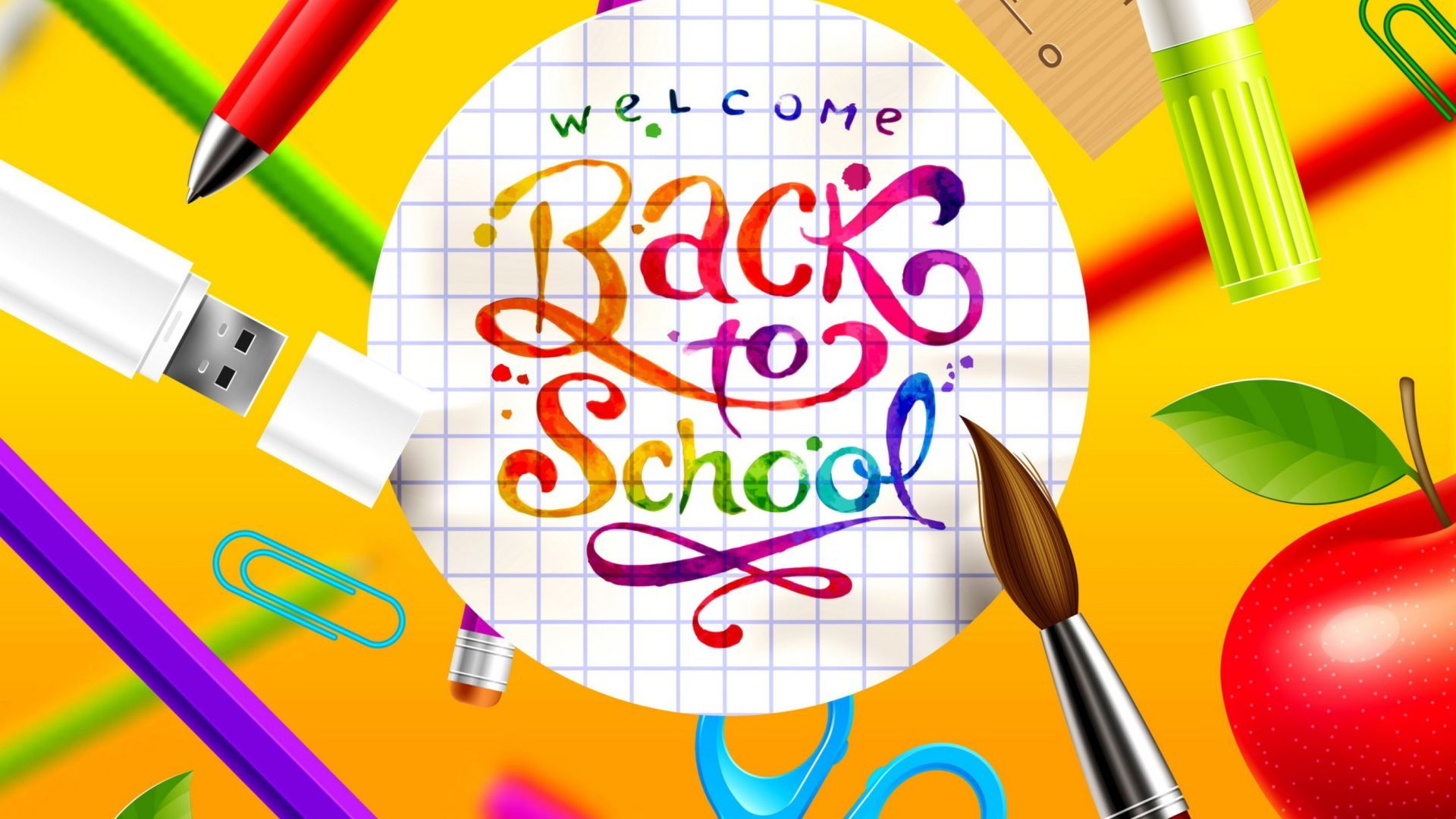 Карта back to school на русском