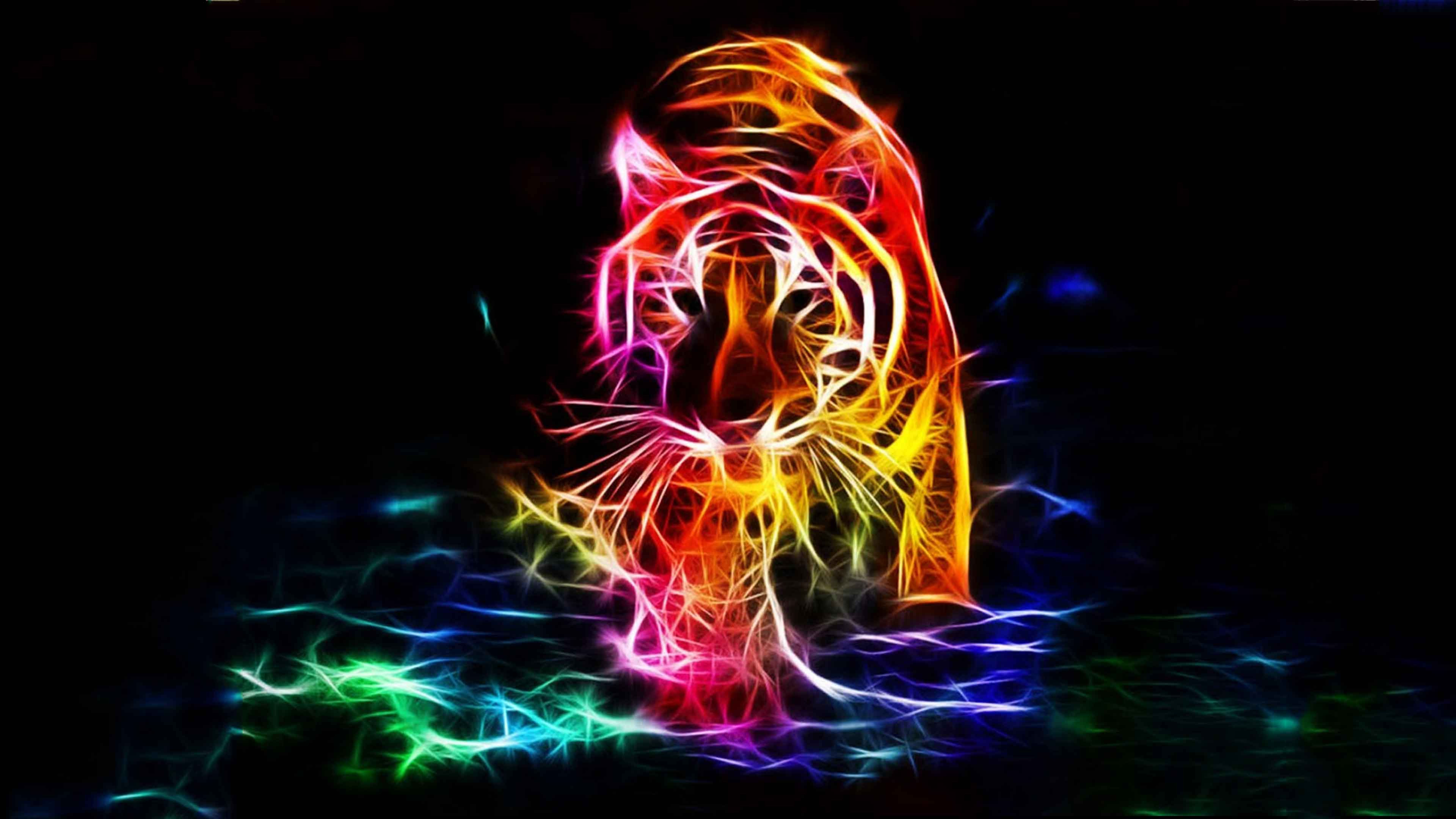 Fire Tiger Wallpapers - 4k, HD Fire Tiger Backgrounds on WallpaperBat