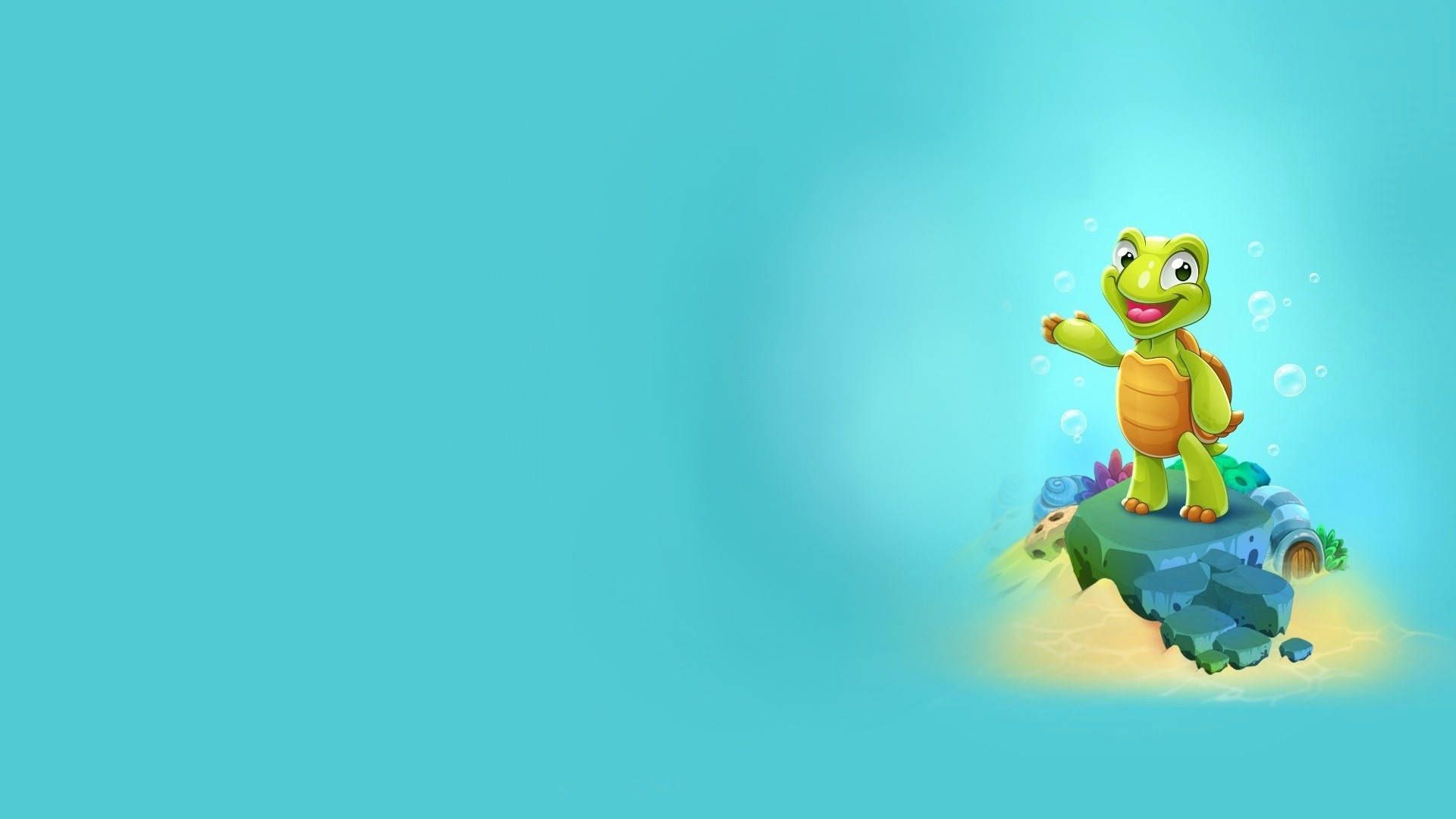 Cartoon Turtle Wallpapers - 4k, HD Cartoon Turtle Backgrounds on ...