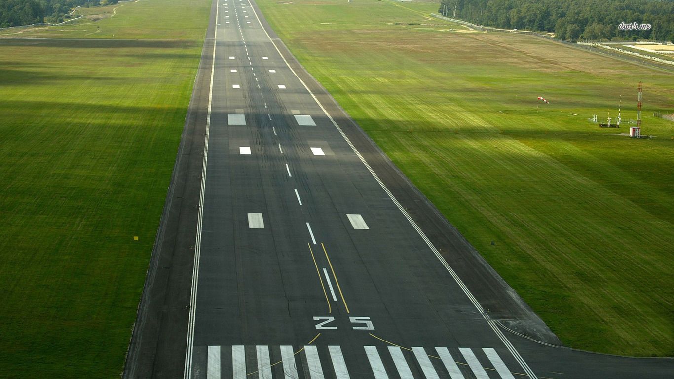 1366x768 airport-runway-top-view-wallpaper-3 - Platinum Aviation Wallpaper