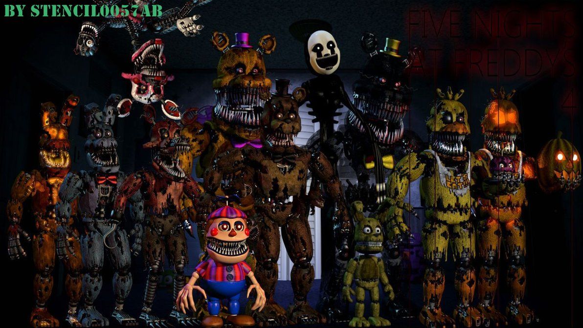 Video Game Five Nights at Freddy's 4 4k Ultra HD Wallpaper