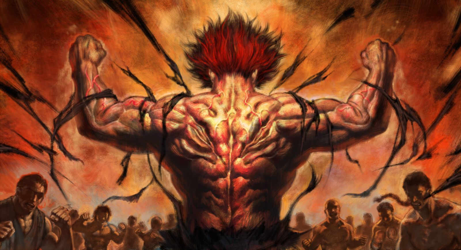 1600x869 Baki Hanma Wallpaper - Top Free Baki Hanma Background on WallpaperBat