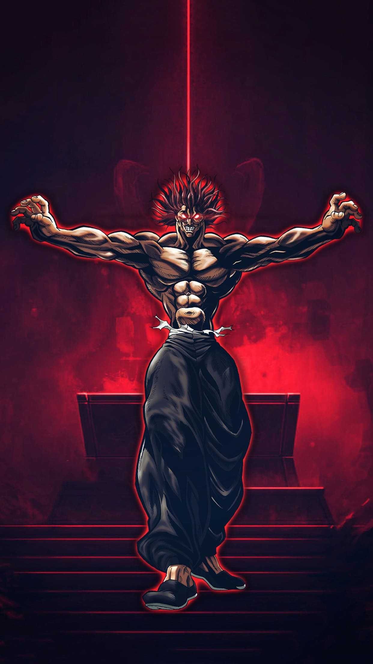 1242x2208 Yujiro Hanma Wallpaper Discover more Anime, Baki the Grappler, Grappler Baki, Manga, Yujiro wal. Anime artwork wallpaper, Cool anime picture, Anime art beautiful on WallpaperBat