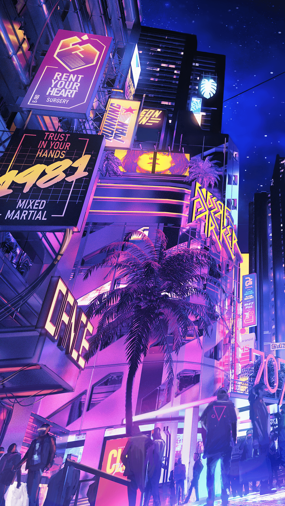Cyberpunk Phone Wallpapers - 4k, HD Cyberpunk Phone Backgrounds on