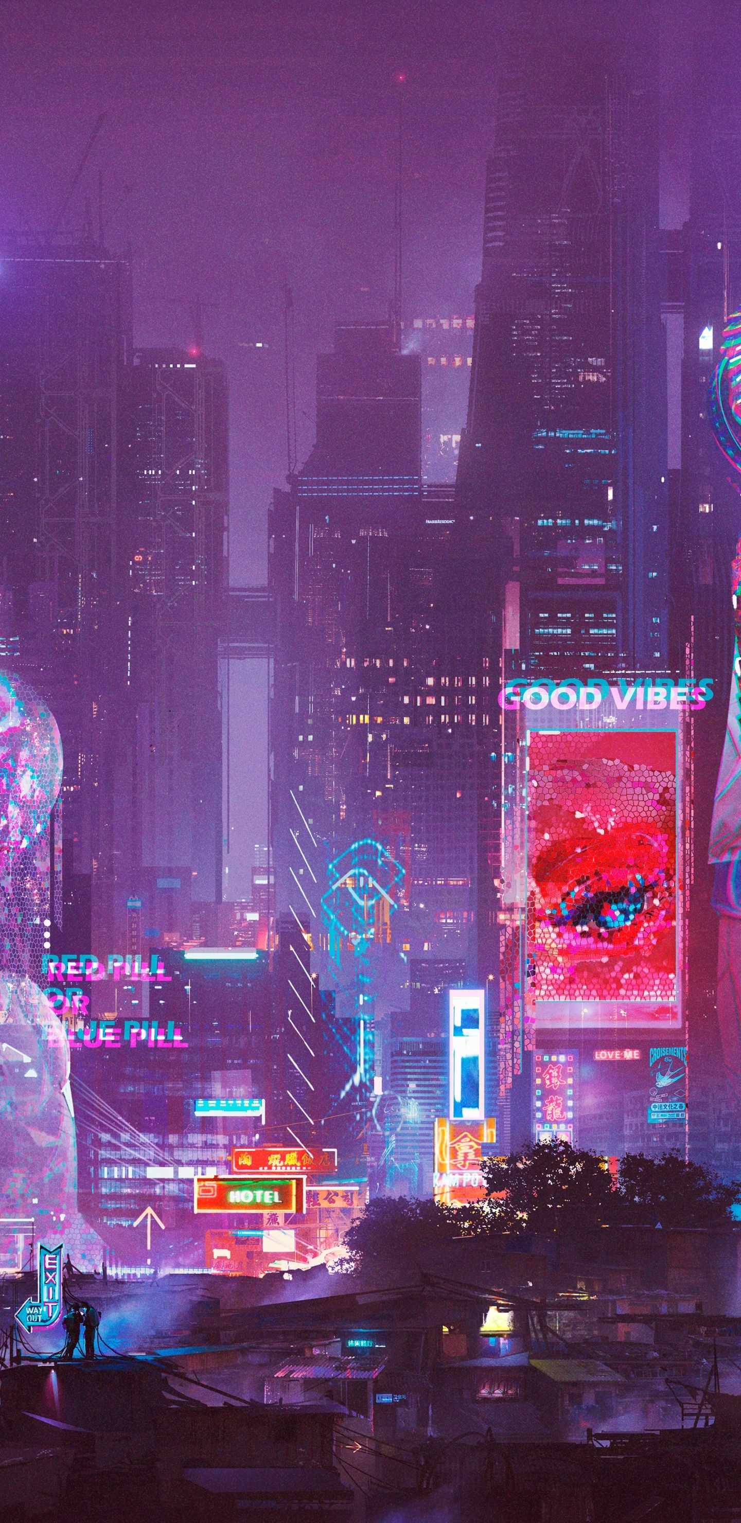 Cyberpunk Phone Wallpapers - 4k, HD Cyberpunk Phone Backgrounds on