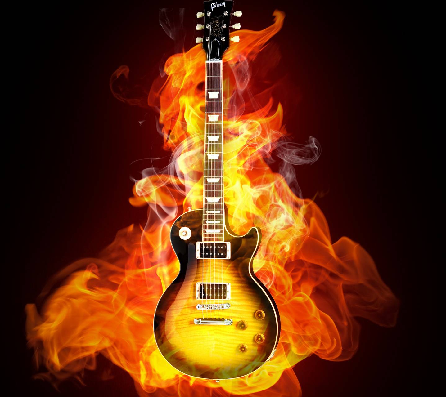 Flaming Bass Guitar Wallpapers - 4k, HD Flaming Bass Guitar Backgrounds ...