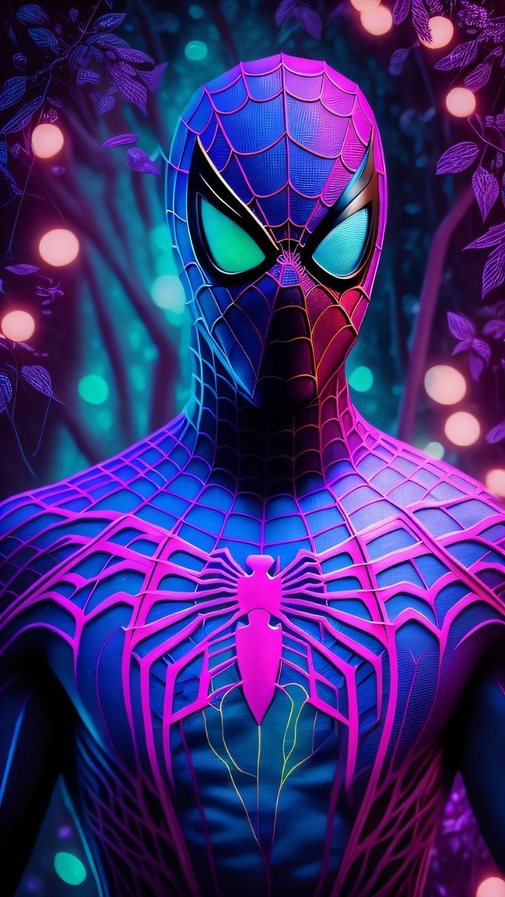 Neon Spider-man Wallpapers - 4k, HD Neon Spider-man Backgrounds on