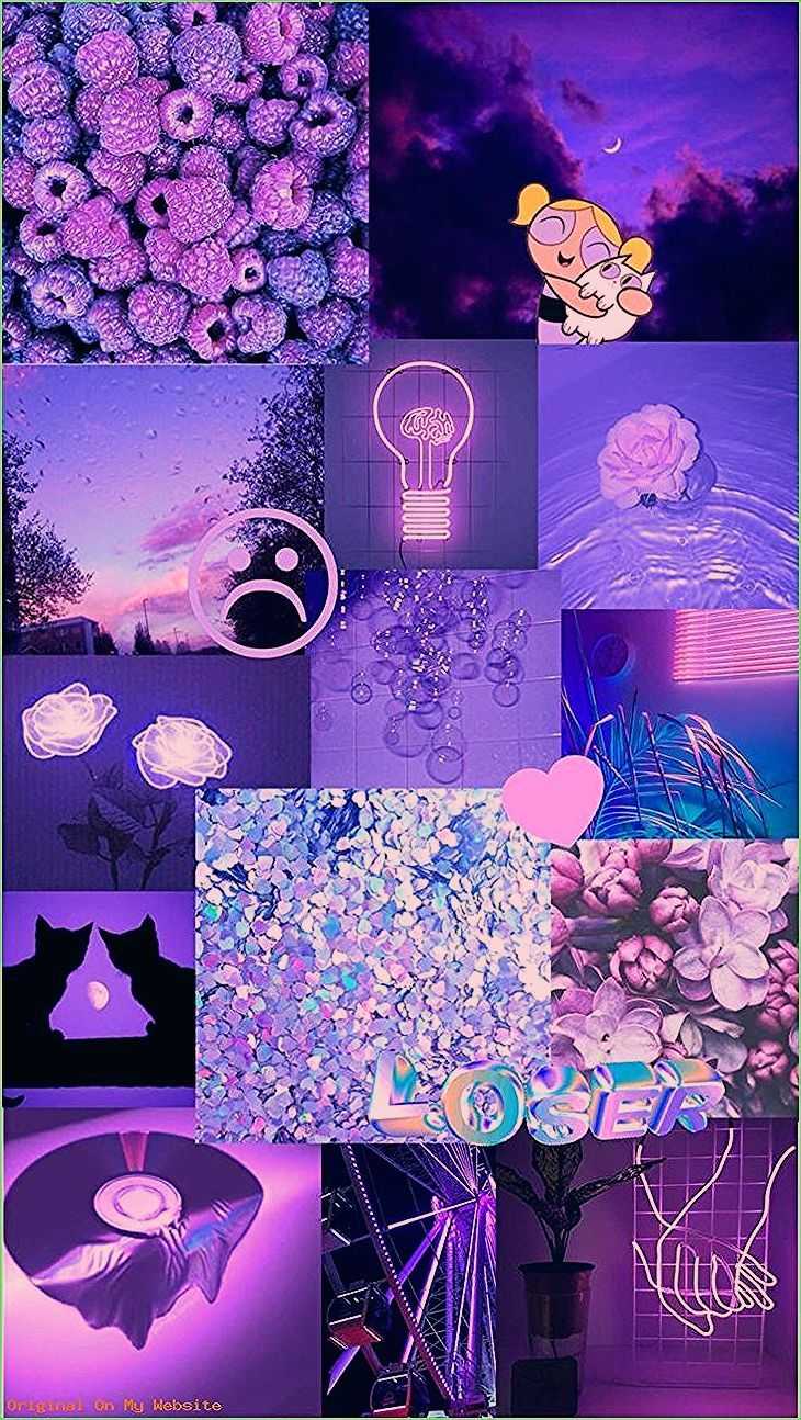 Purple Collage Wallpapers - 4k, HD Purple Collage Backgrounds on ...