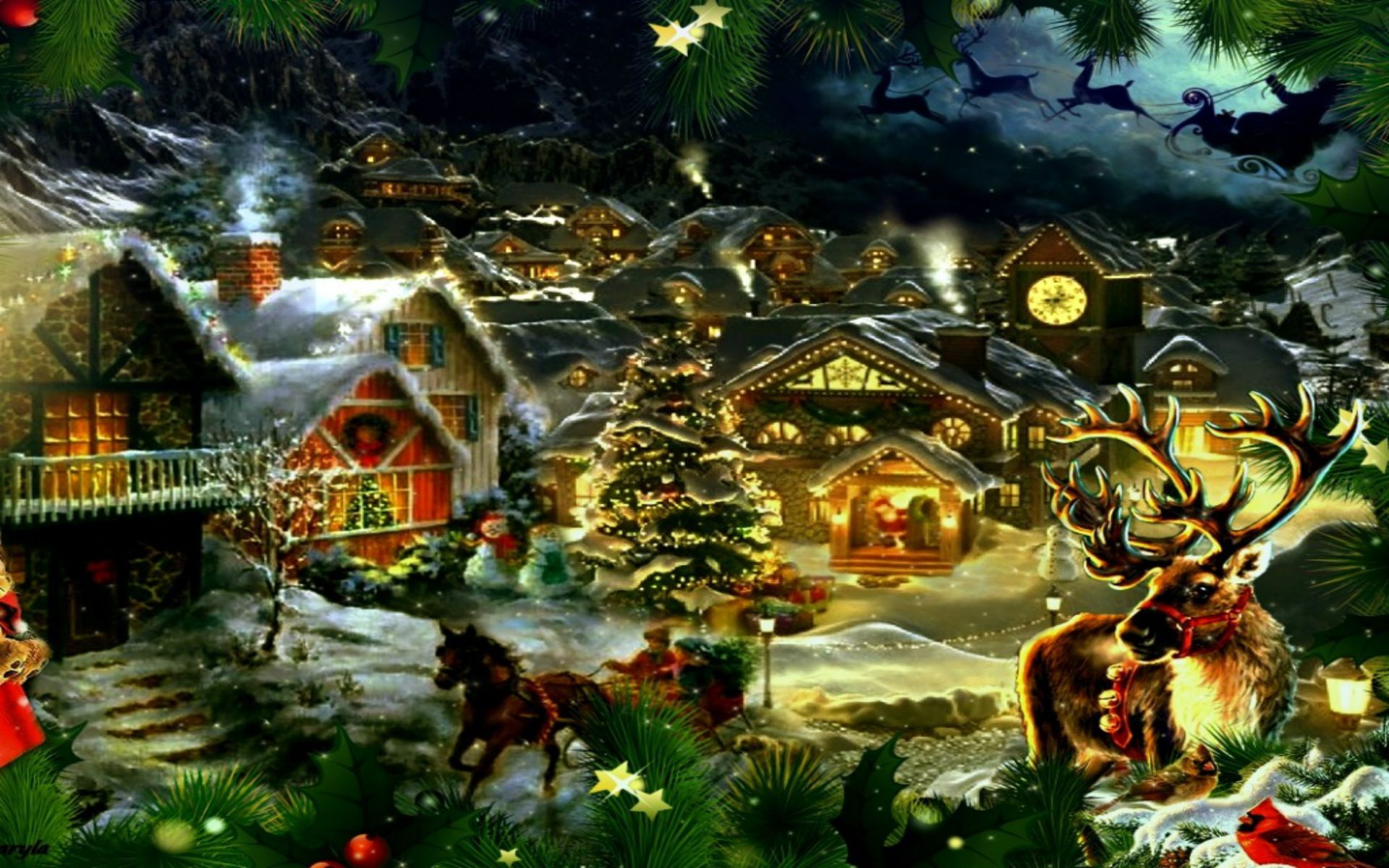 Old Fashion Christmas Wallpapers - 4k, HD Old Fashion Christmas