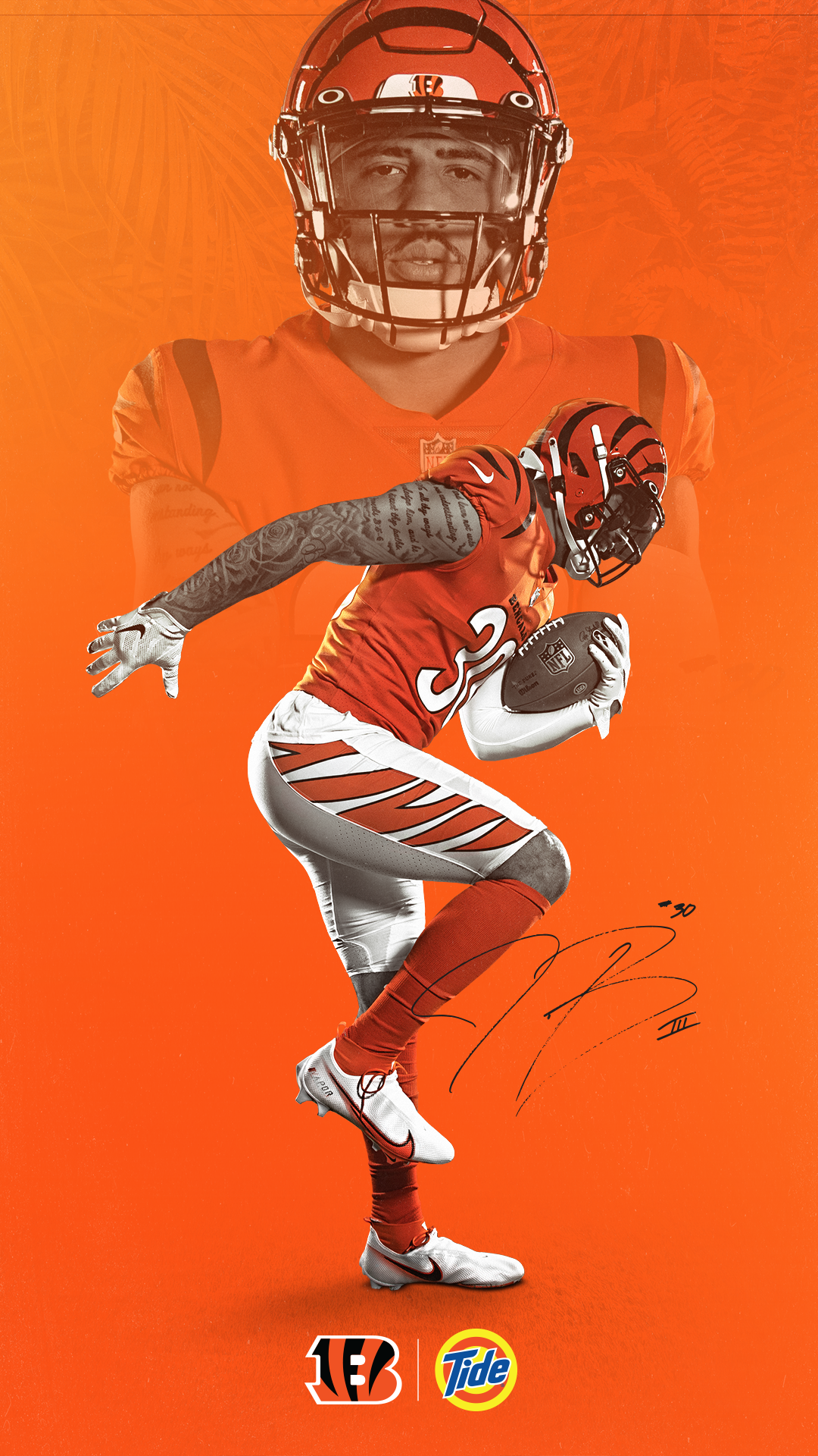 1280x2120 Resolution Cincinnati Bengals HD 2022 iPhone 6 plus