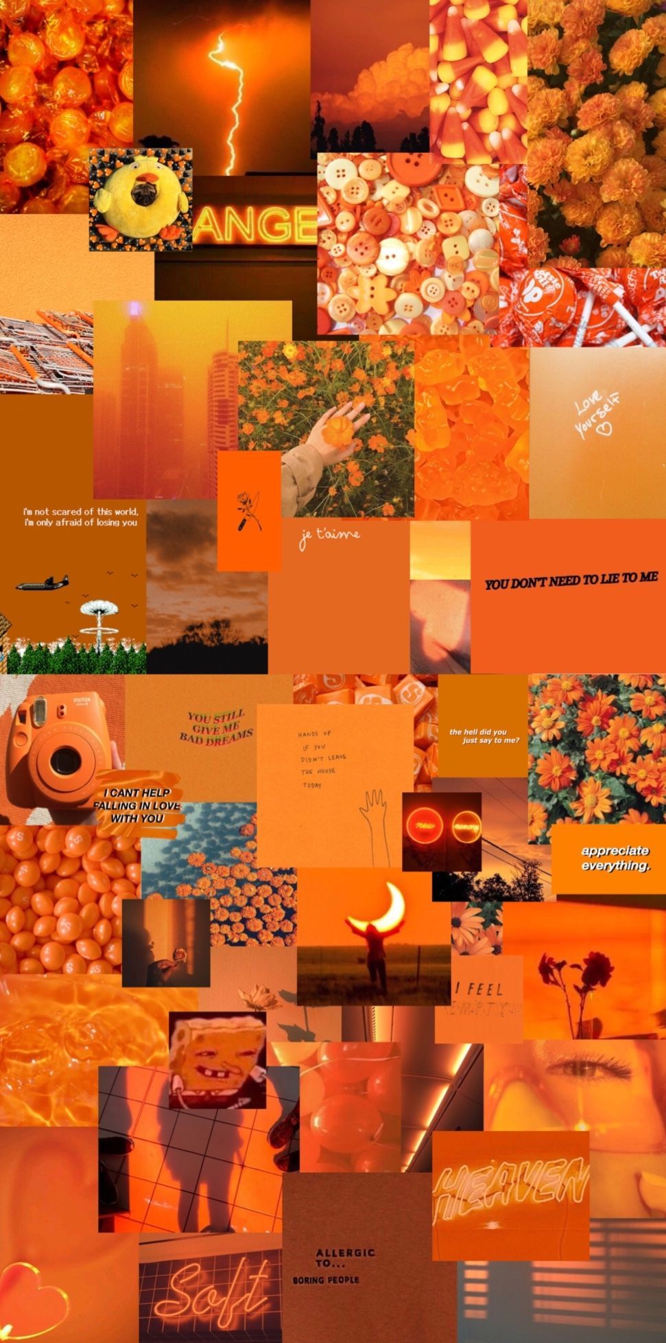Orange Aesthetic Wallpapers - 4k, HD Orange Aesthetic Backgrounds on ...