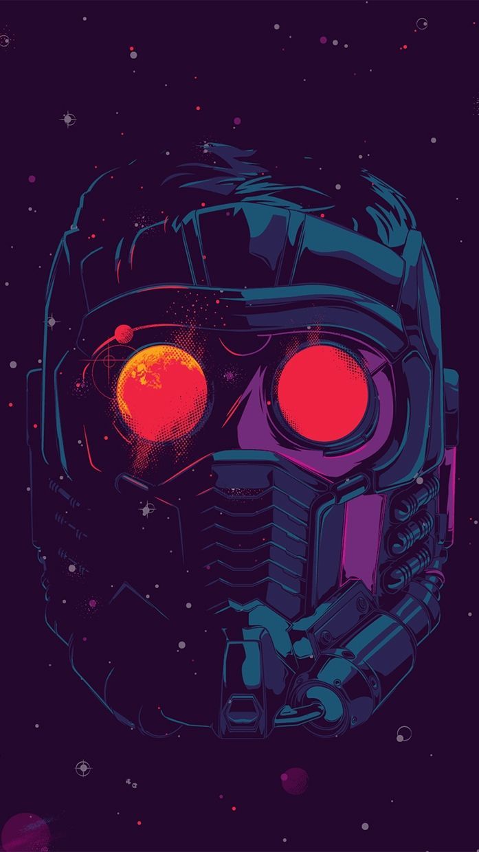 697x1240 Star Lord Face Mask iPhone Wallpaper. Superhero wallpaper, iPhone wallpaper, Marvel wallpaper on WallpaperBat