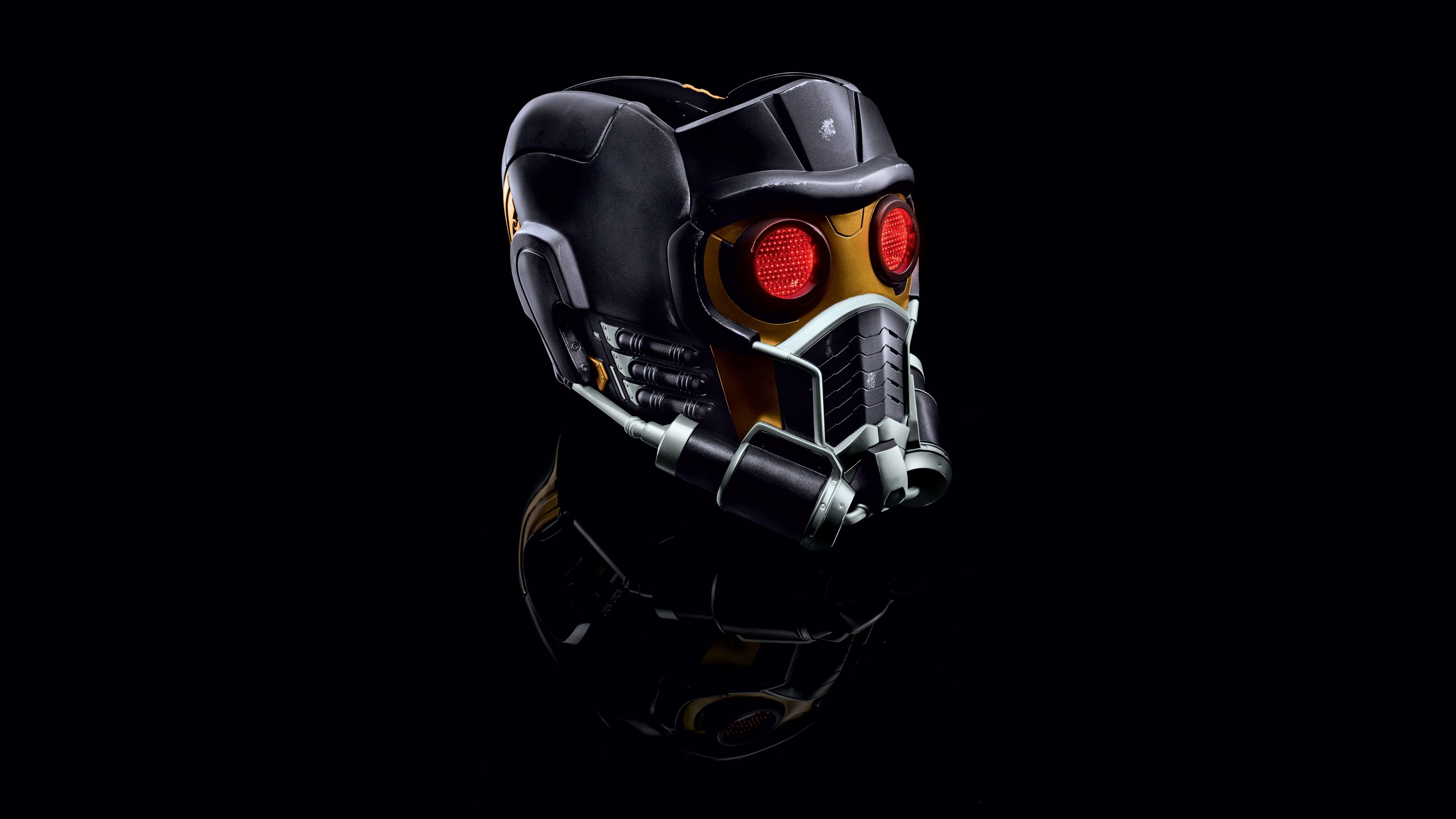 3840x2160 Star Lord Wallpaper 4K, Black Background, Marvel Superheroes, Graphics CGI on WallpaperBat