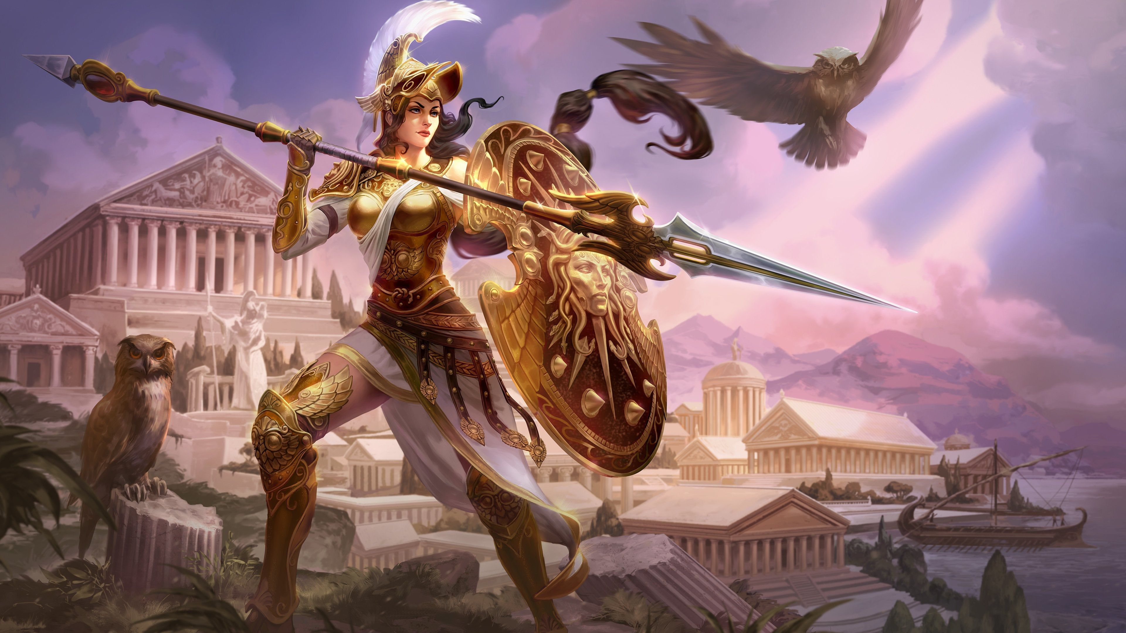 Athena Wallpapers - 4k, HD Athena Backgrounds on WallpaperBat