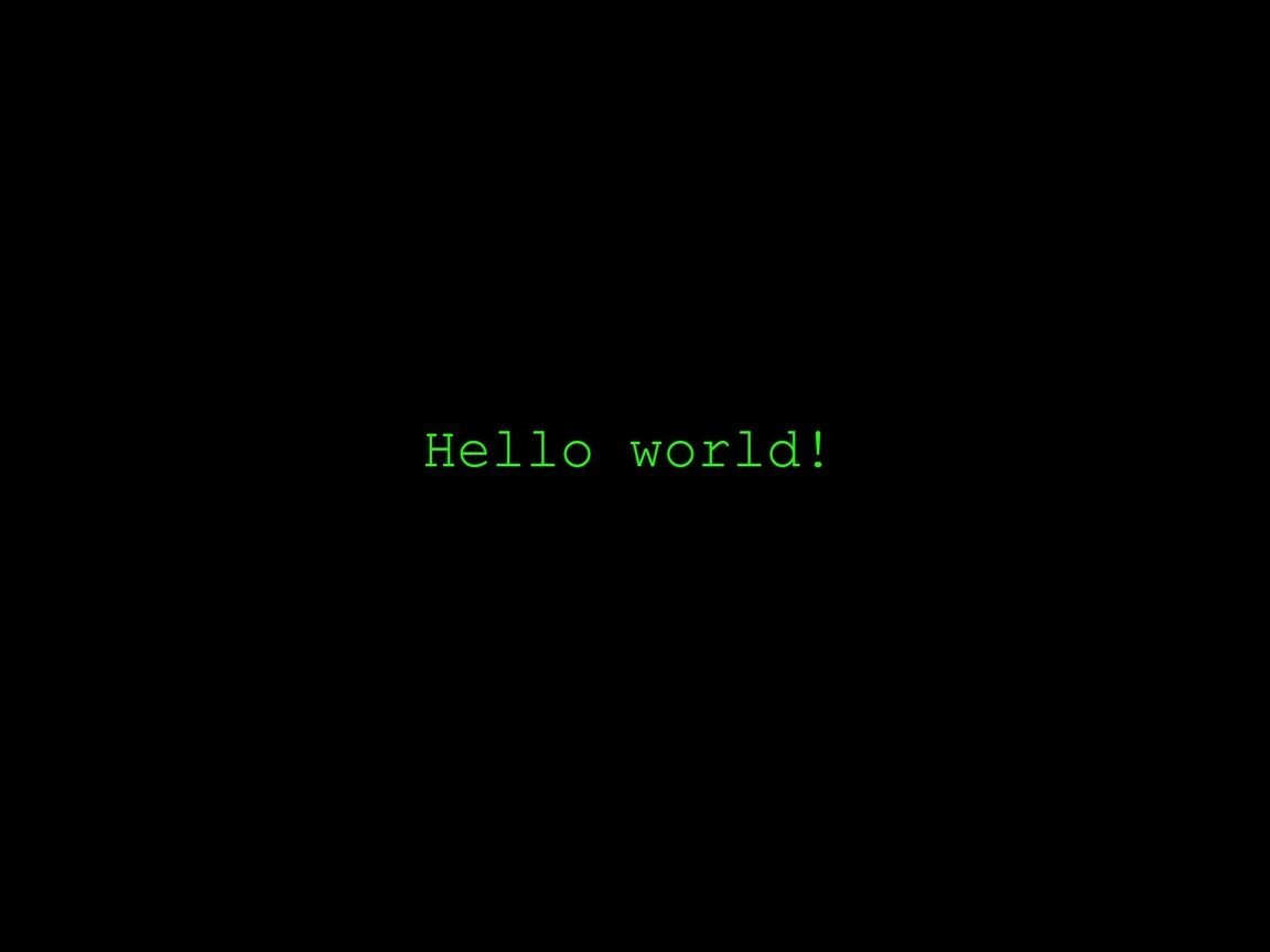 Hello World Wallpapers - 4k, HD Hello World Backgrounds on WallpaperBat