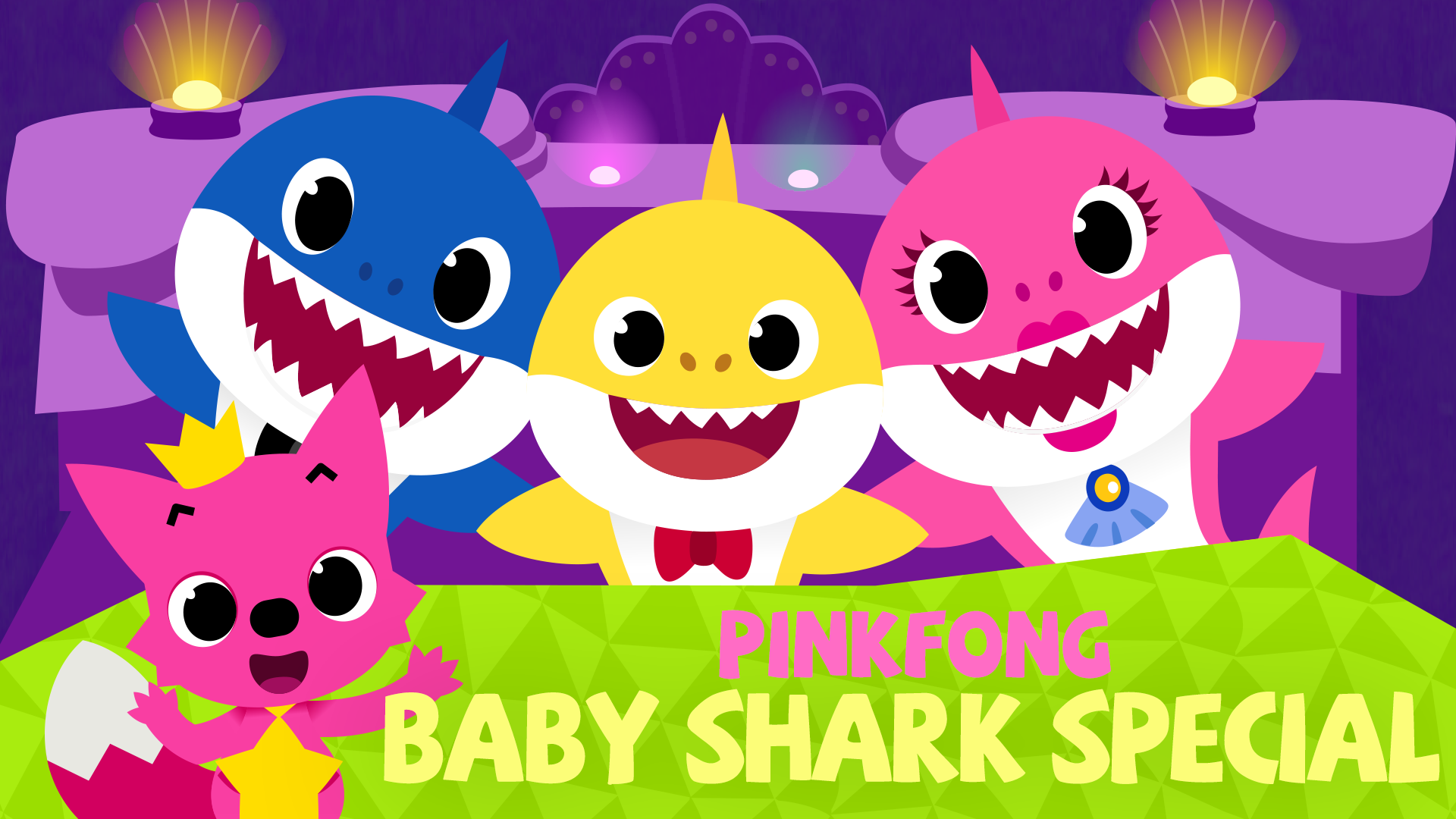 Baby Shark Wallpapers 4k Hd Baby Shark Backgrounds On Wallpaperbat