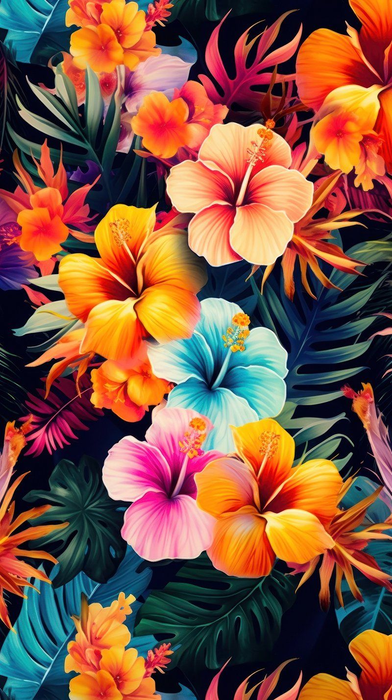 Tropical Flower Wallpapers - 4k, HD Tropical Flower Backgrounds on ...