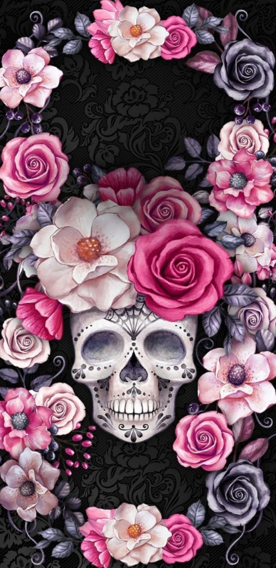 Purple Skull Wallpapers 4k Hd Purple Skull Backgrounds On Wallpaperbat 1405