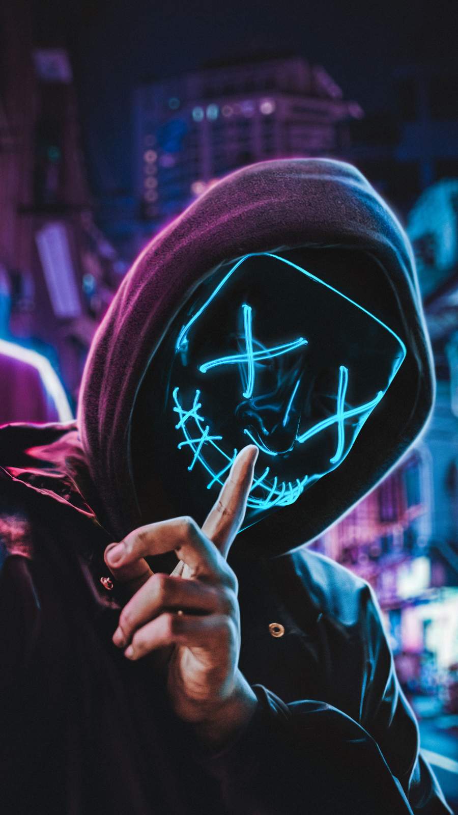 Neon Mask Wallpapers - 4k, HD Neon Mask Backgrounds on WallpaperBat