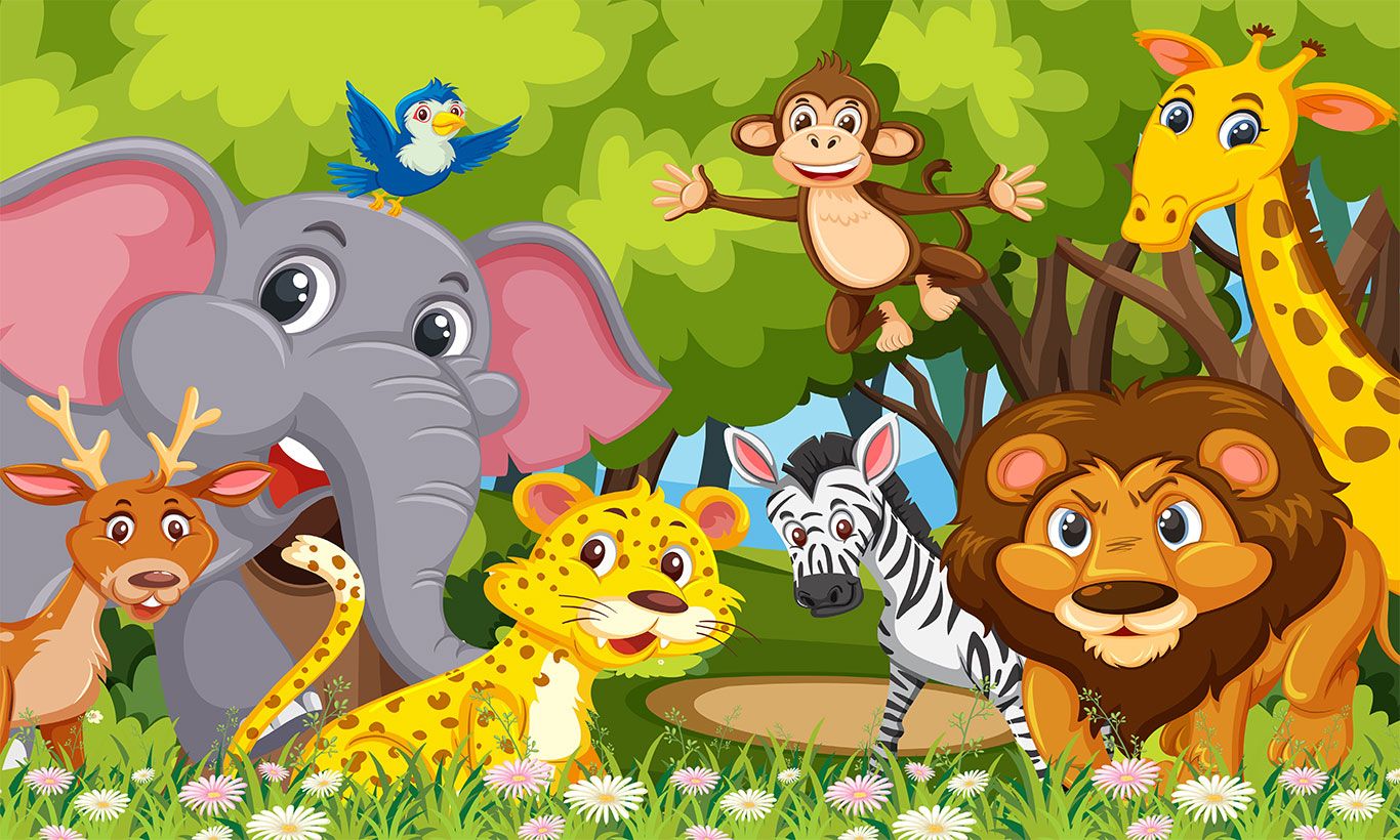 Cartoon Jungle Wallpapers - 4k, HD Cartoon Jungle Backgrounds on ...