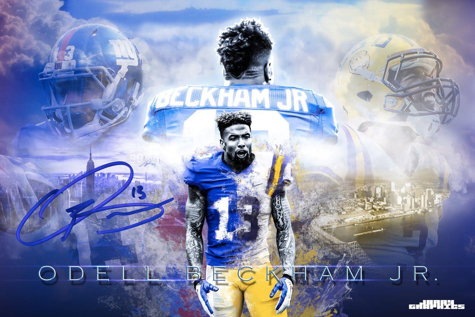 Odell Beckham Jr. Wallpaper Explore more American, Baton Rouge, Football,  Louisiana, New York wallpaper…