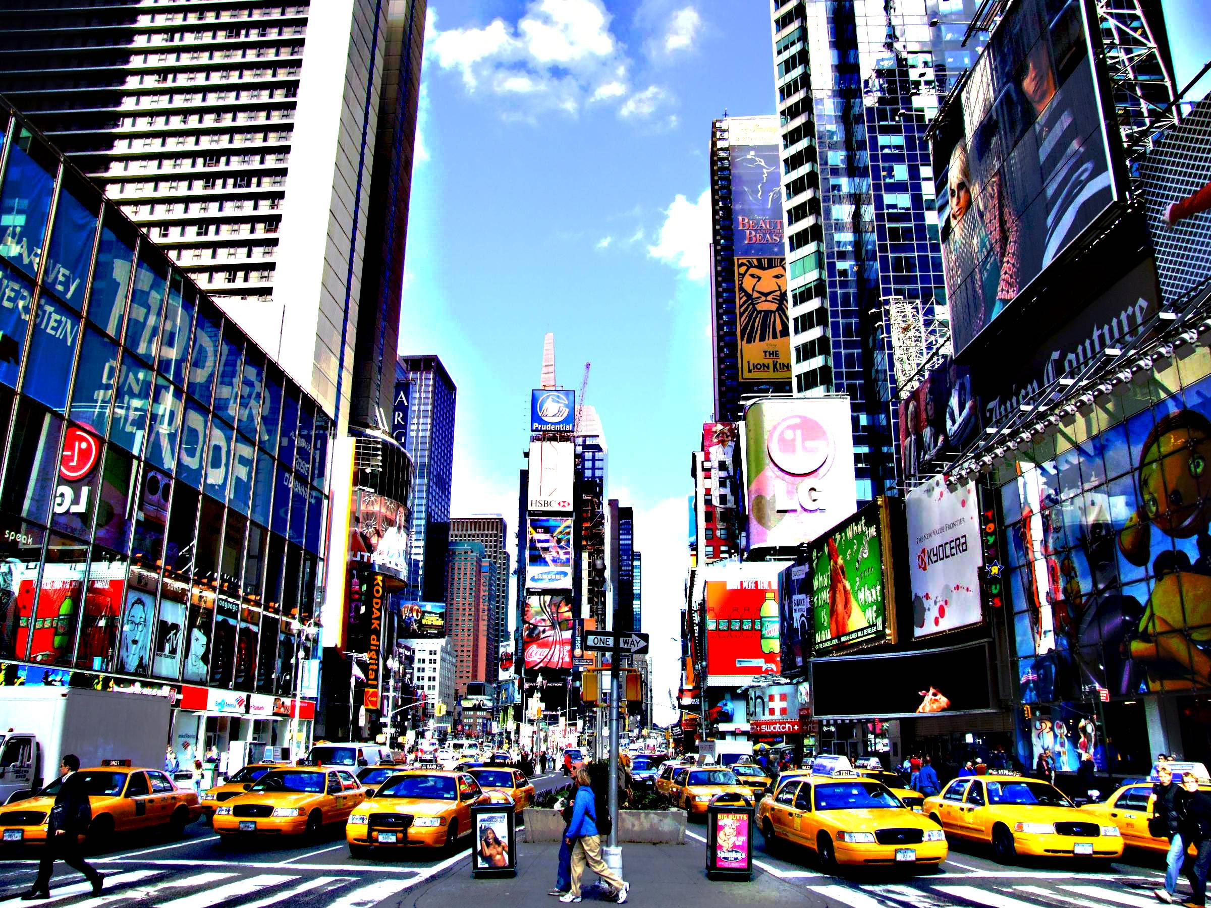 2400x1800 Times Square New York City Wallpaper - Top Free Times Square New on WallpaperBat
