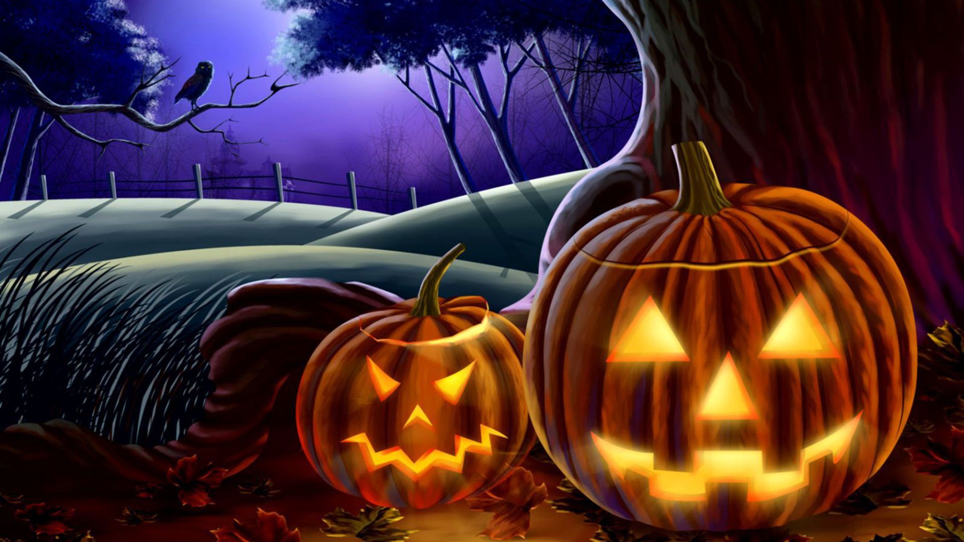 Beautiful Halloween Wallpapers - 4k, HD Beautiful Halloween Backgrounds ...