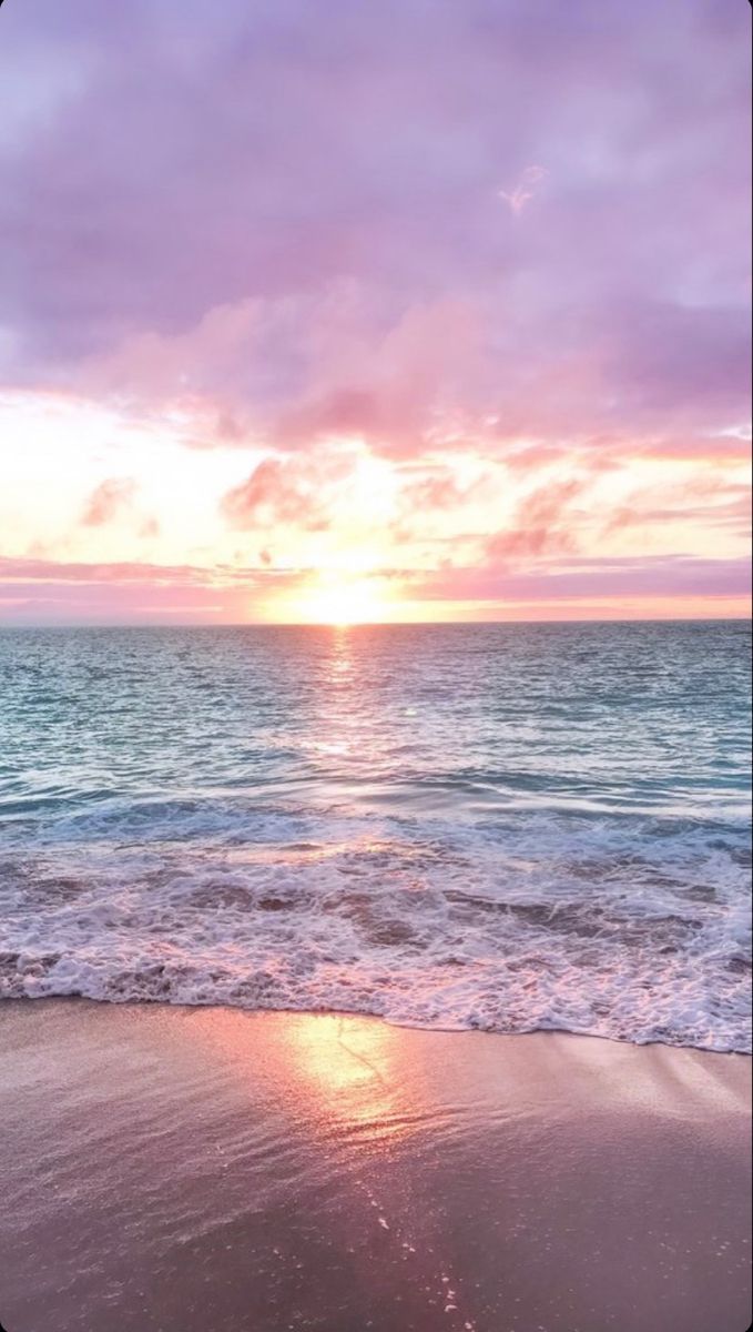 Pastel Beach Sunset iPhone Wallpapers - 4k, HD Pastel Beach Sunset ...