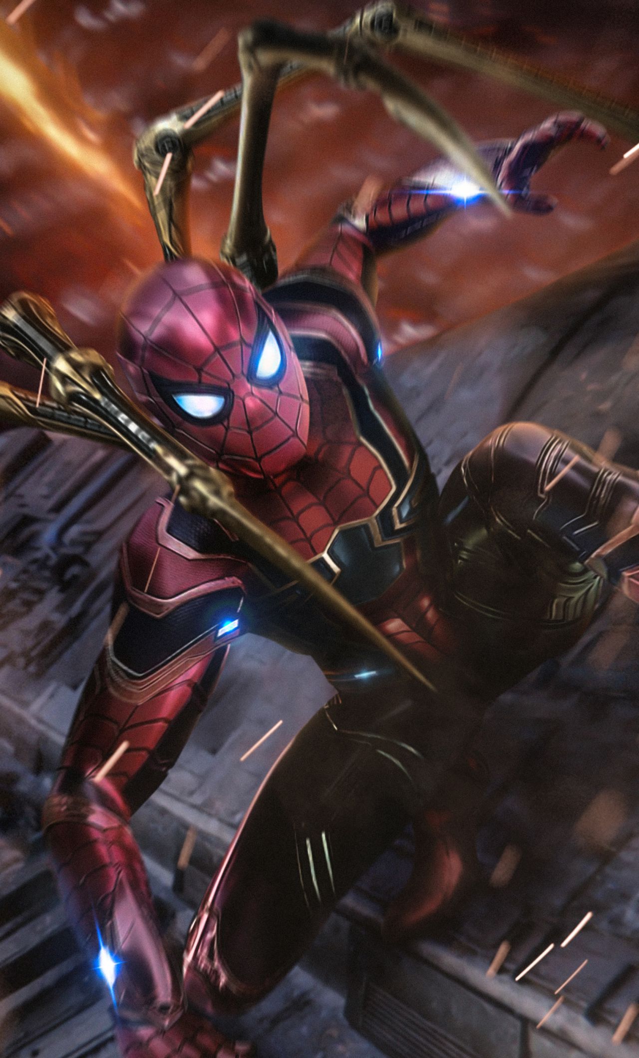 Iron Spider Wallpapers 4k Hd Iron Spider Backgrounds On Wallpaperbat 5650