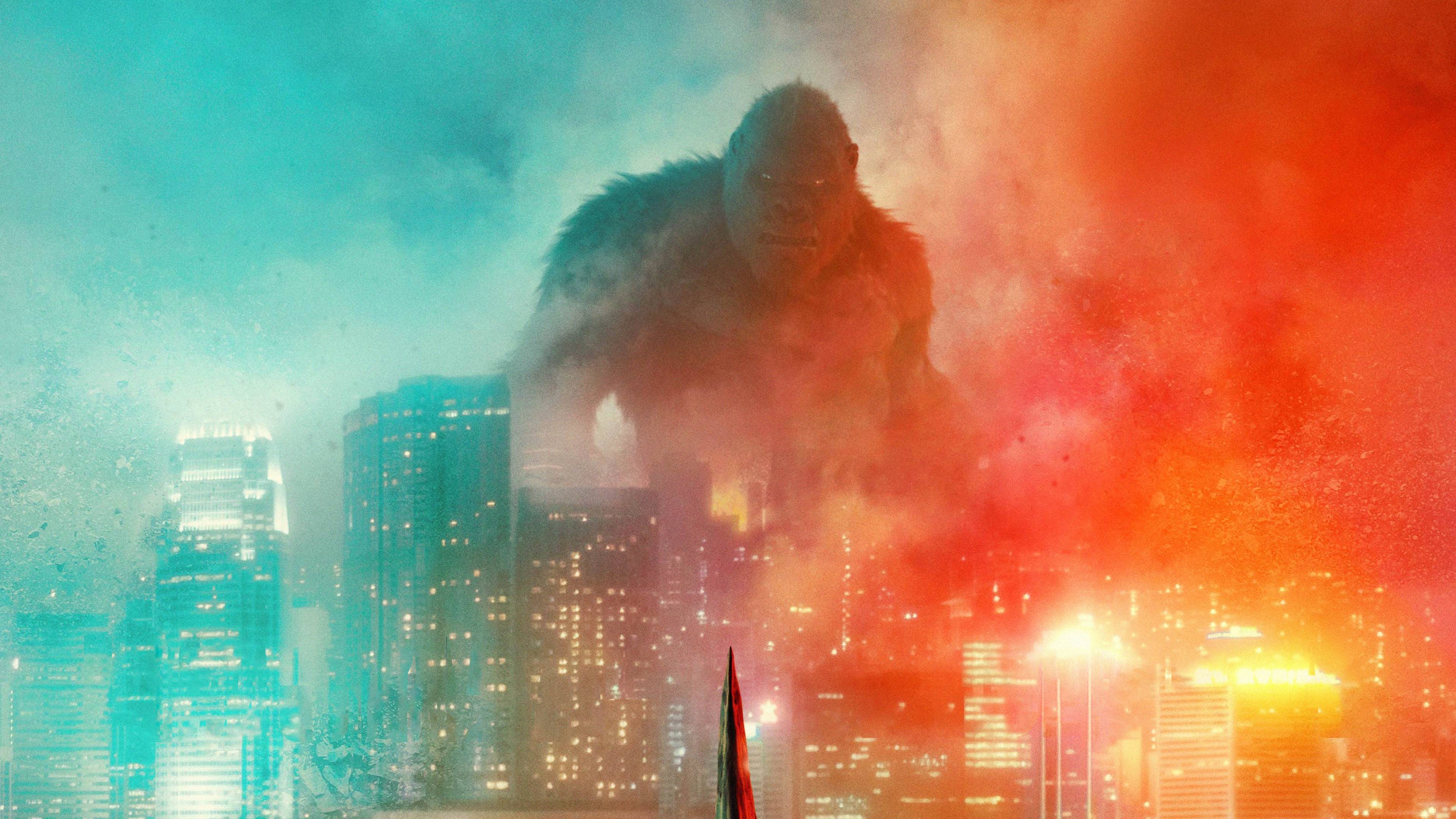 Godzilla Vs Kong Wallpapers - 4k, HD Godzilla Vs Kong Backgrounds On ...