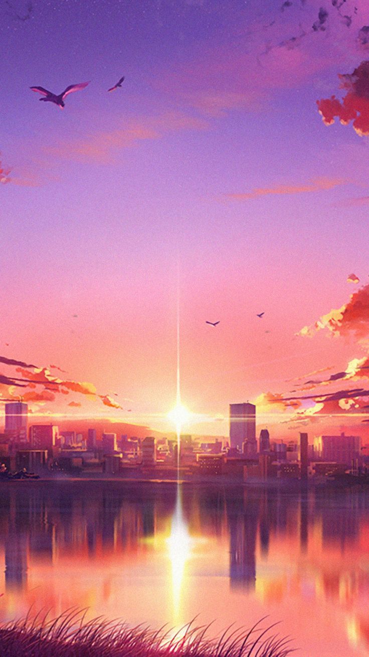 Anime Sunset Wallpapers - 4k, HD Anime Sunset Backgrounds on WallpaperBat