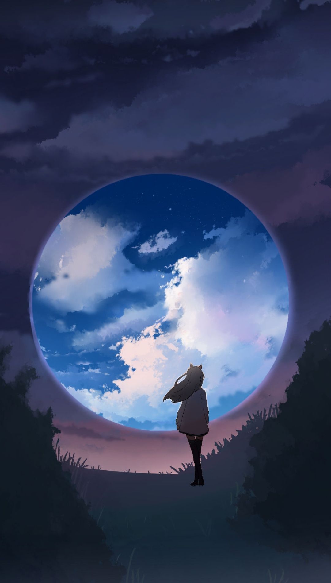 Anime Moon Wallpapers - 4k, HD Anime Moon Backgrounds on WallpaperBat