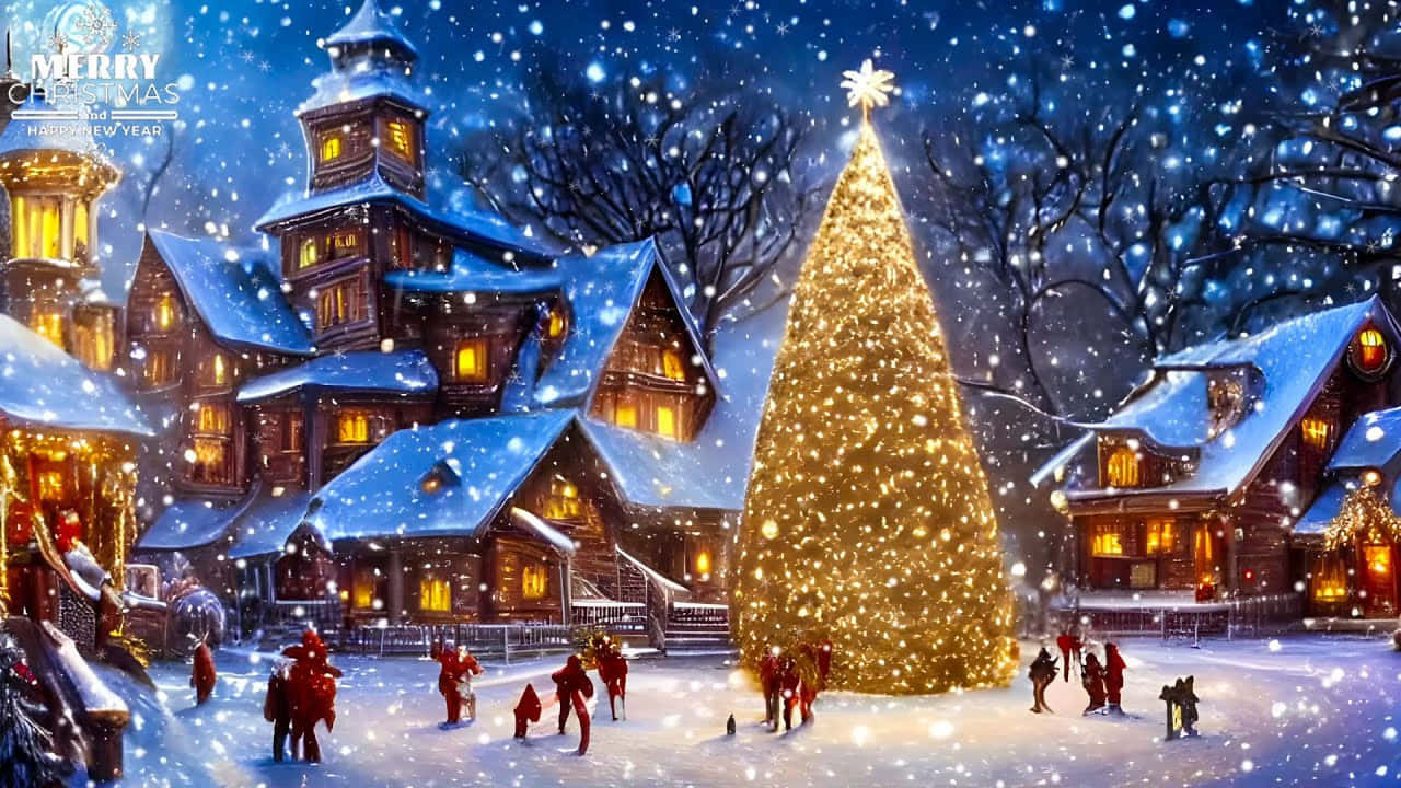 Christmas Village Wallpapers - 4k, HD Christmas Village Backgrounds on ...