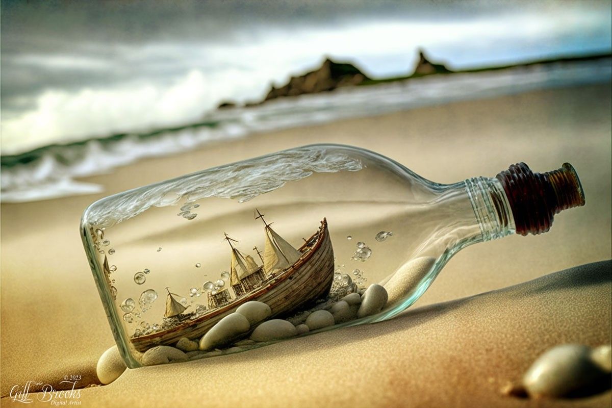 Ship in a Bottle Wallpapers - 4k, HD Ship in a Bottle Backgrounds on ...