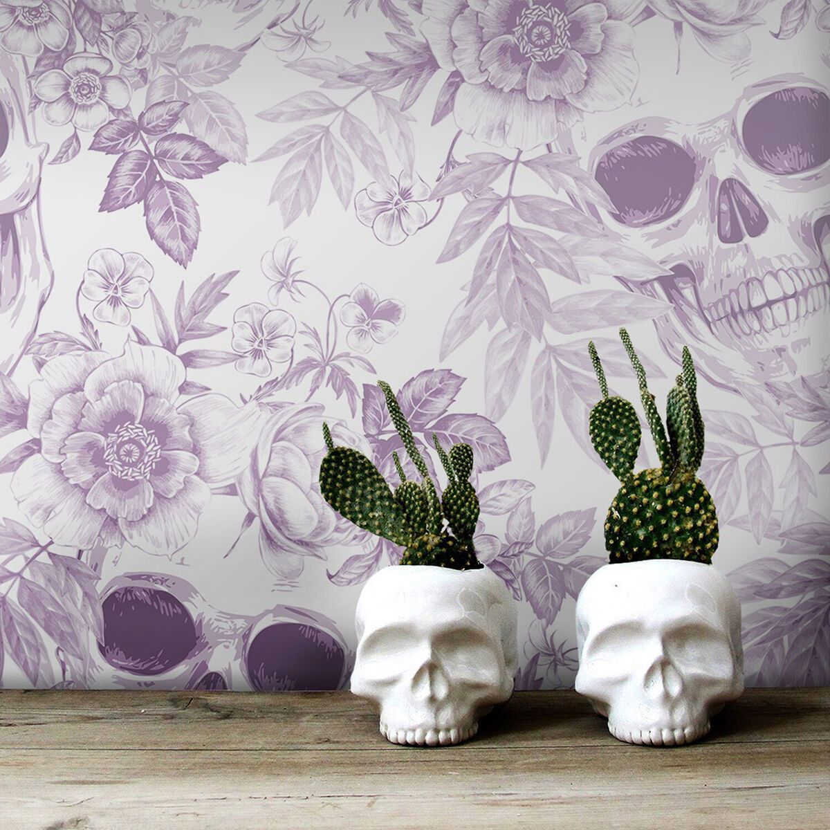 1200x1200 Non-woven wallpaper Skulls | Cute Rock ... Wallpaper