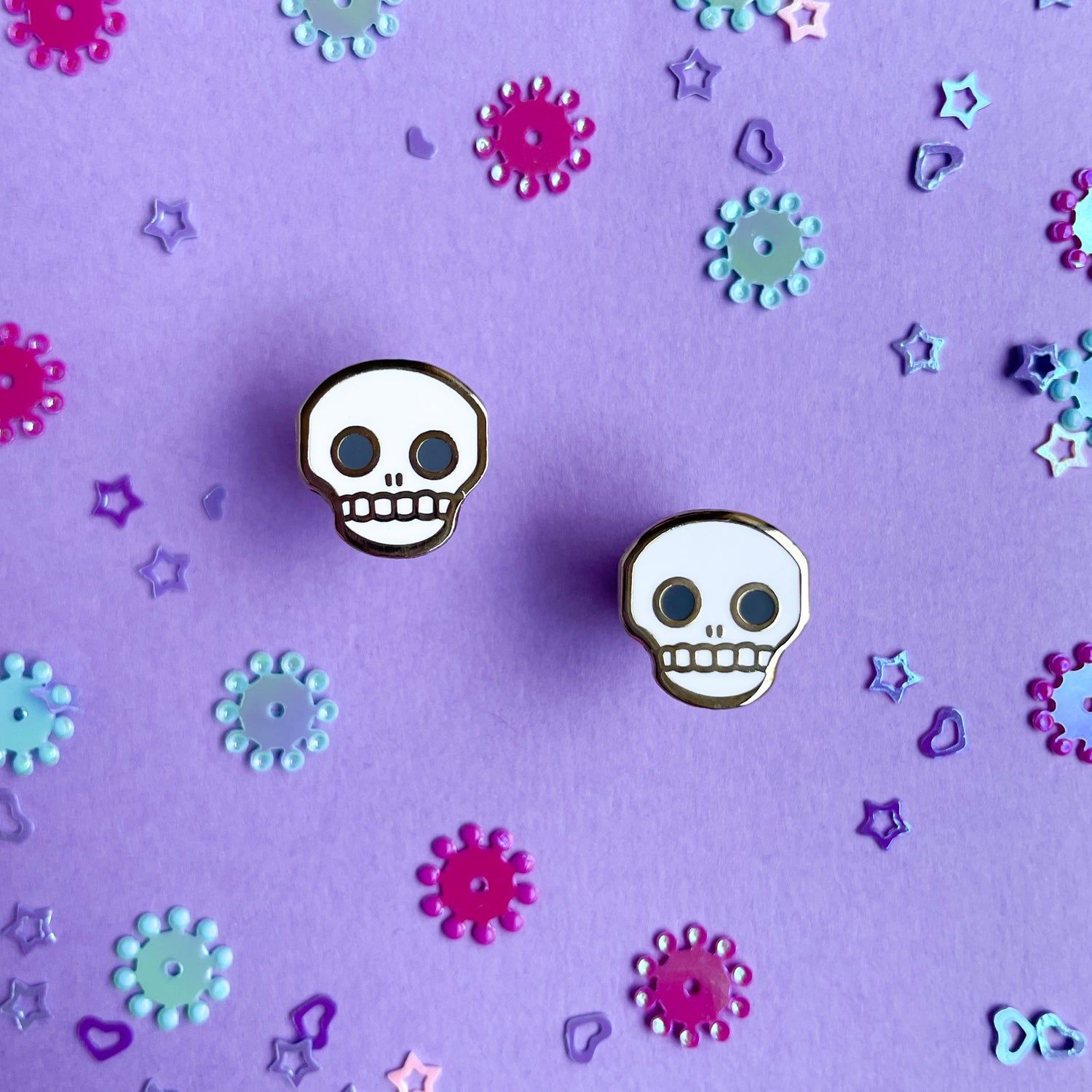 1500x1500 Cute Skull Earrings – Kitty With A Cupcake Wallpaper