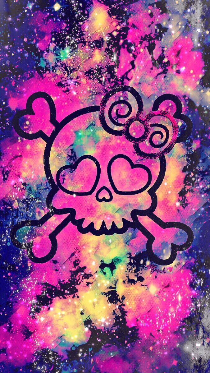 676x1200 Girly Skulls Wallpapers - Wallpaper Cave Wallpaper