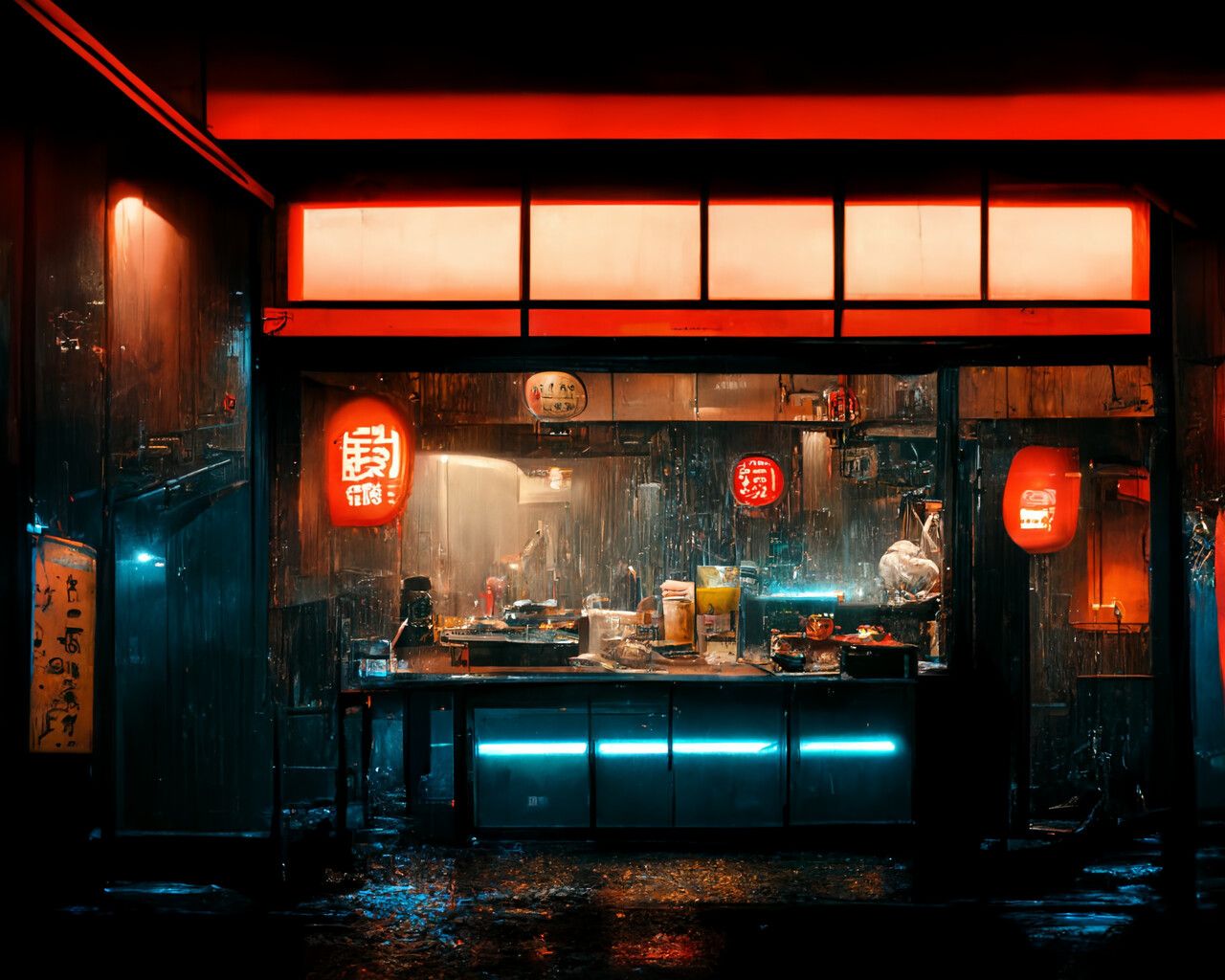 Ramen Shop Wallpapers 4k HD Ramen Shop Backgrounds On WallpaperBat