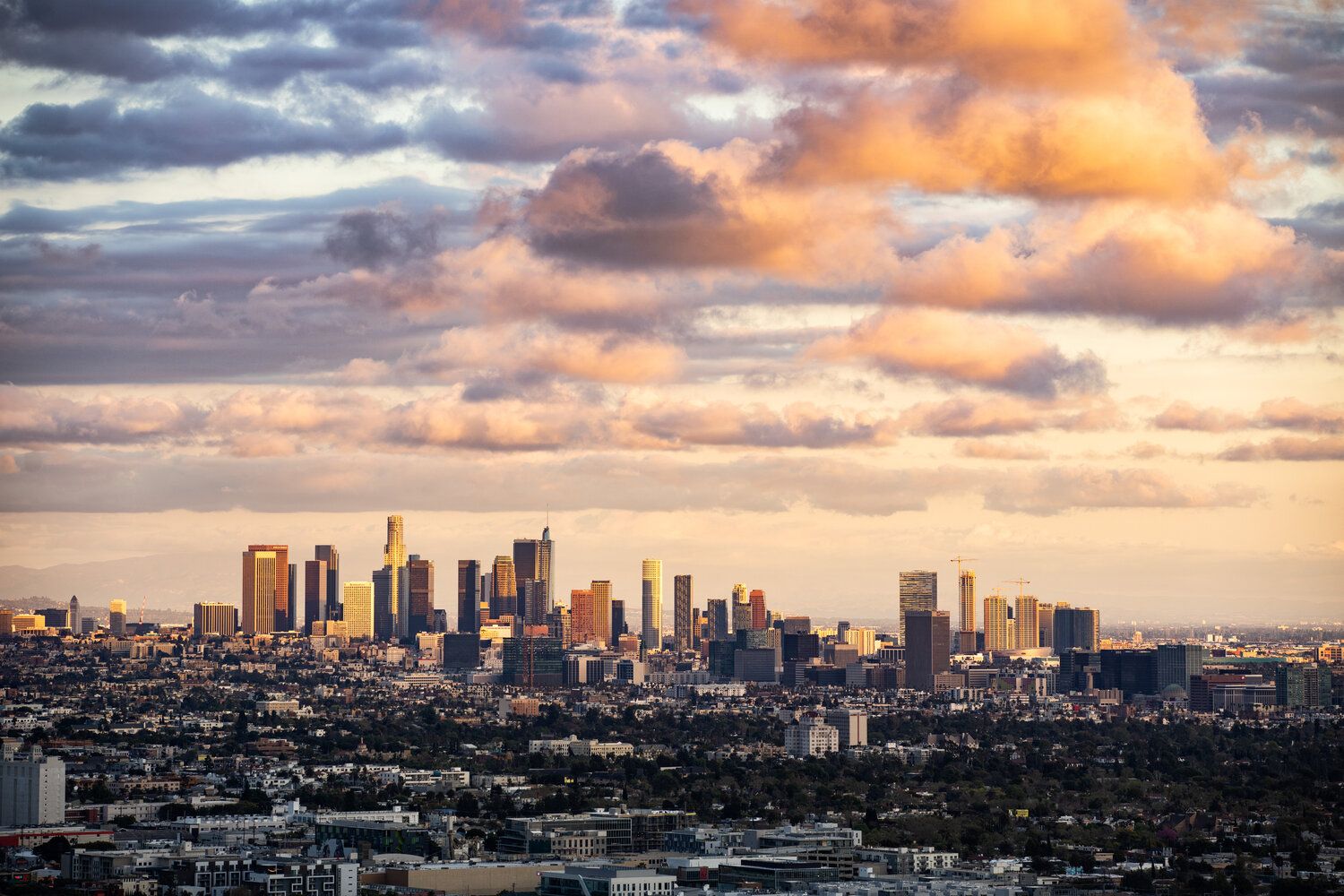 Los Angeles Sunrise Wallpapers - 4k, Hd Los Angeles Sunrise Backgrounds 