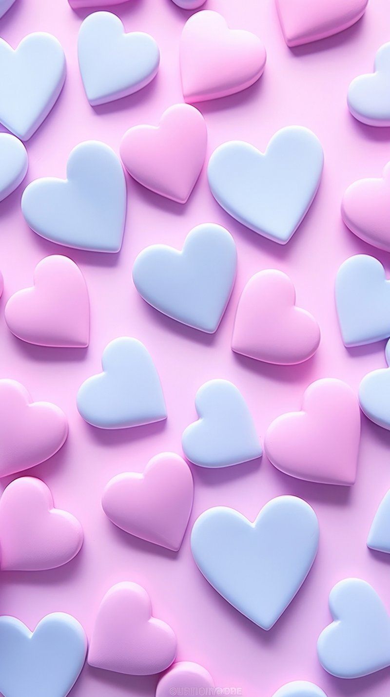 Pastel Heart Wallpapers - 4k, HD Pastel Heart Backgrounds on WallpaperBat