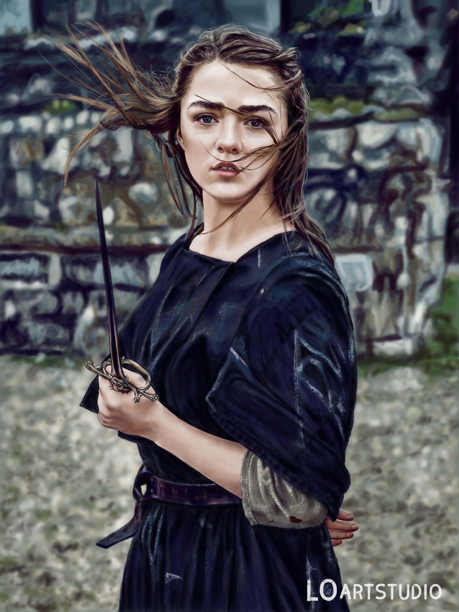 Arya Stark Wallpapers - 4k, HD Arya Stark Backgrounds On WallpaperBat