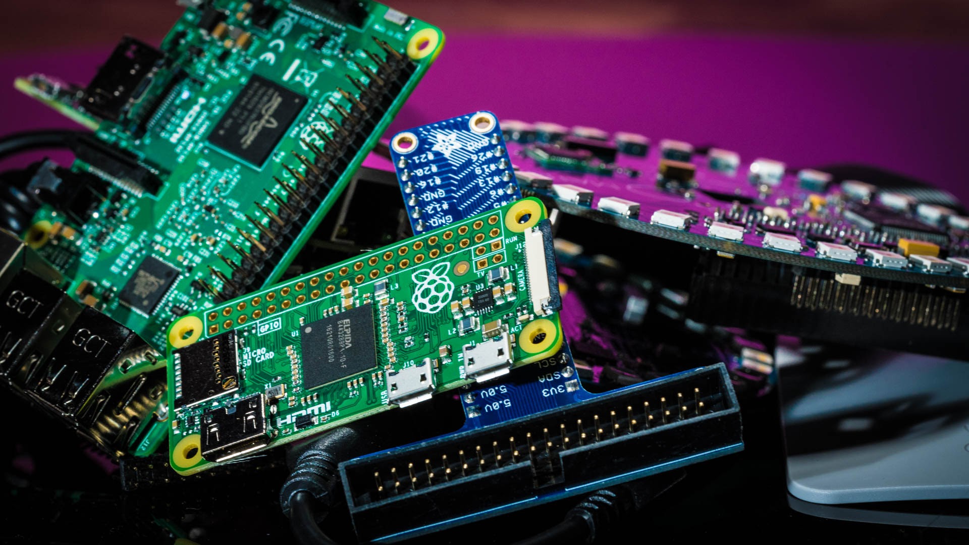 1920x1080 DIY Maker Boards: The Raspberry Pi Zero on WallpaperBat
