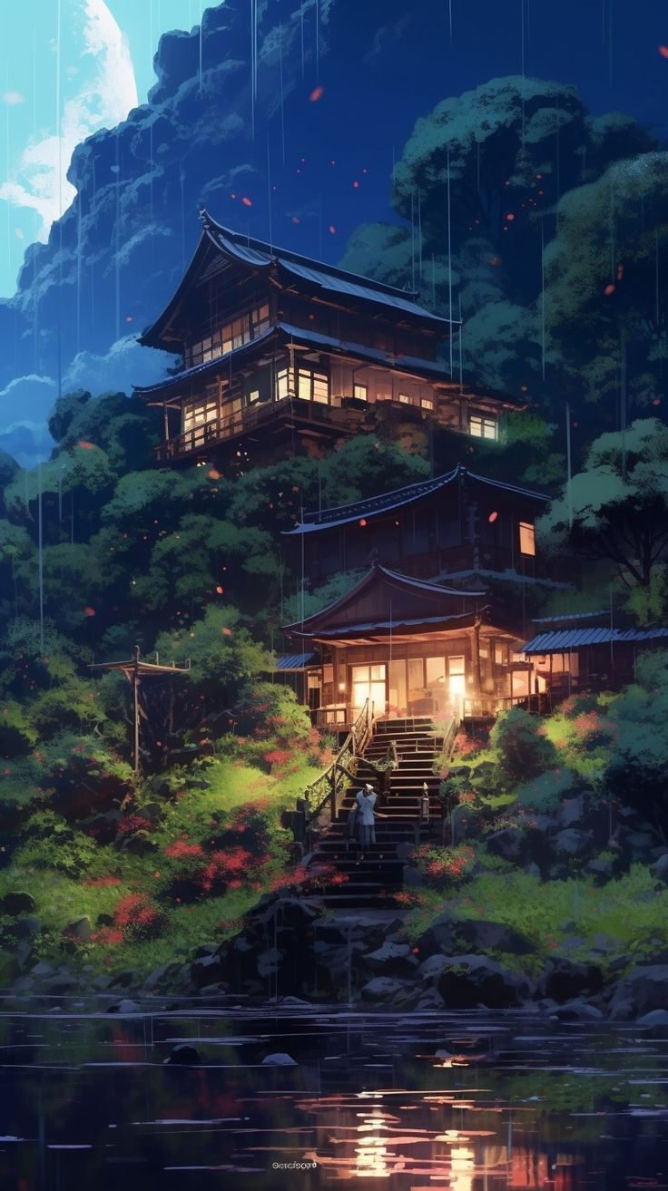 Japanese House Wallpapers - 4k, HD Japanese House Backgrounds on ...