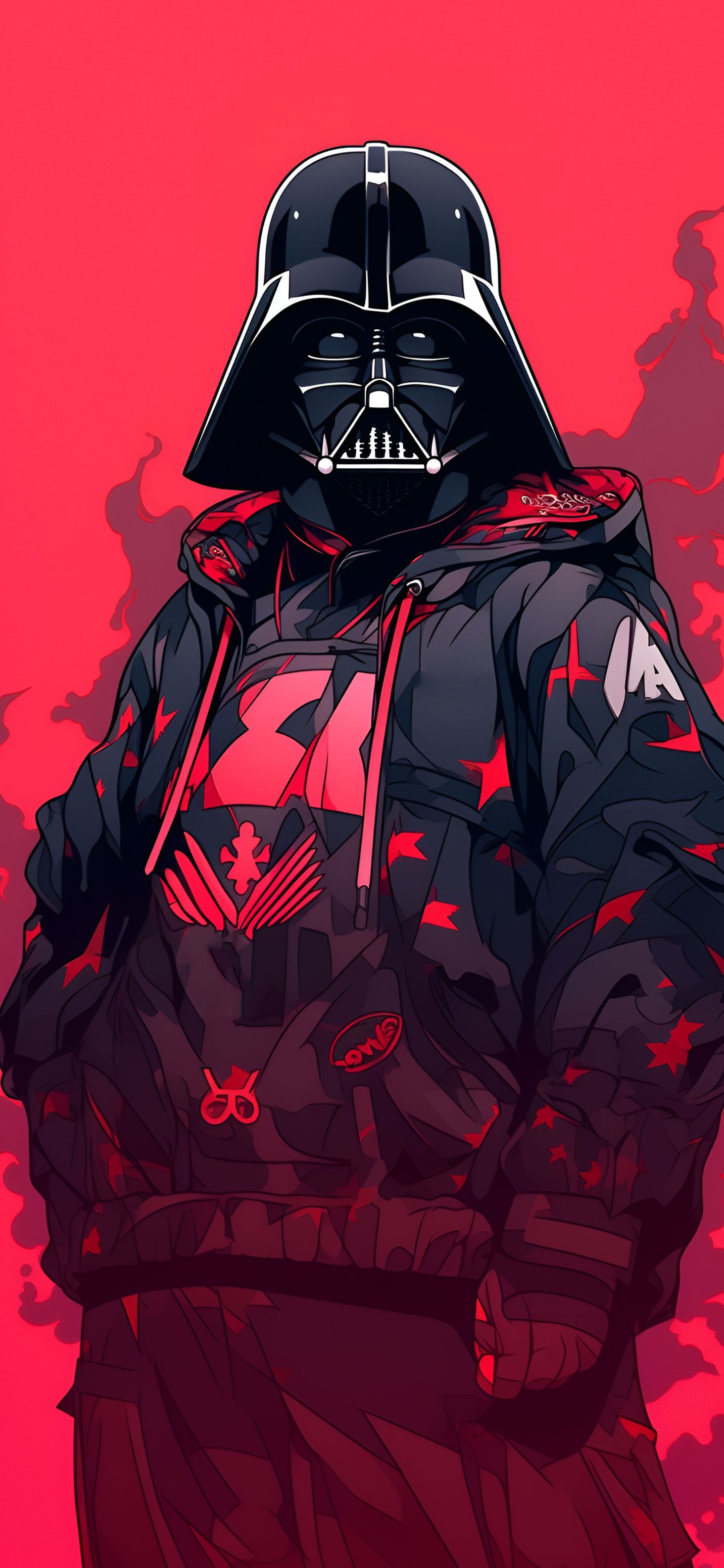 1463x3171 Hypebeast Darth Vader Red Wallpapers ... Wallpaper