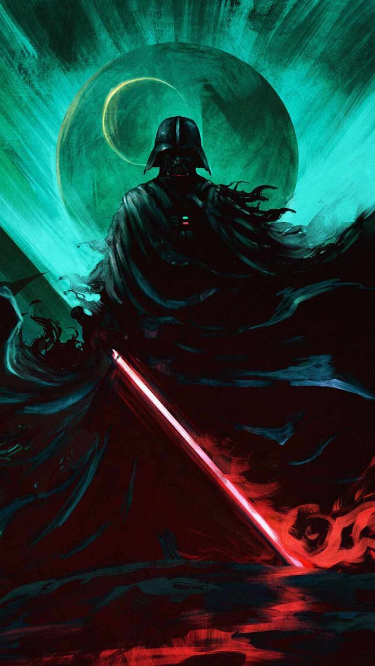 736x1306 Darth Vader Art IPhone 13 Wallpaper ... Wallpaper